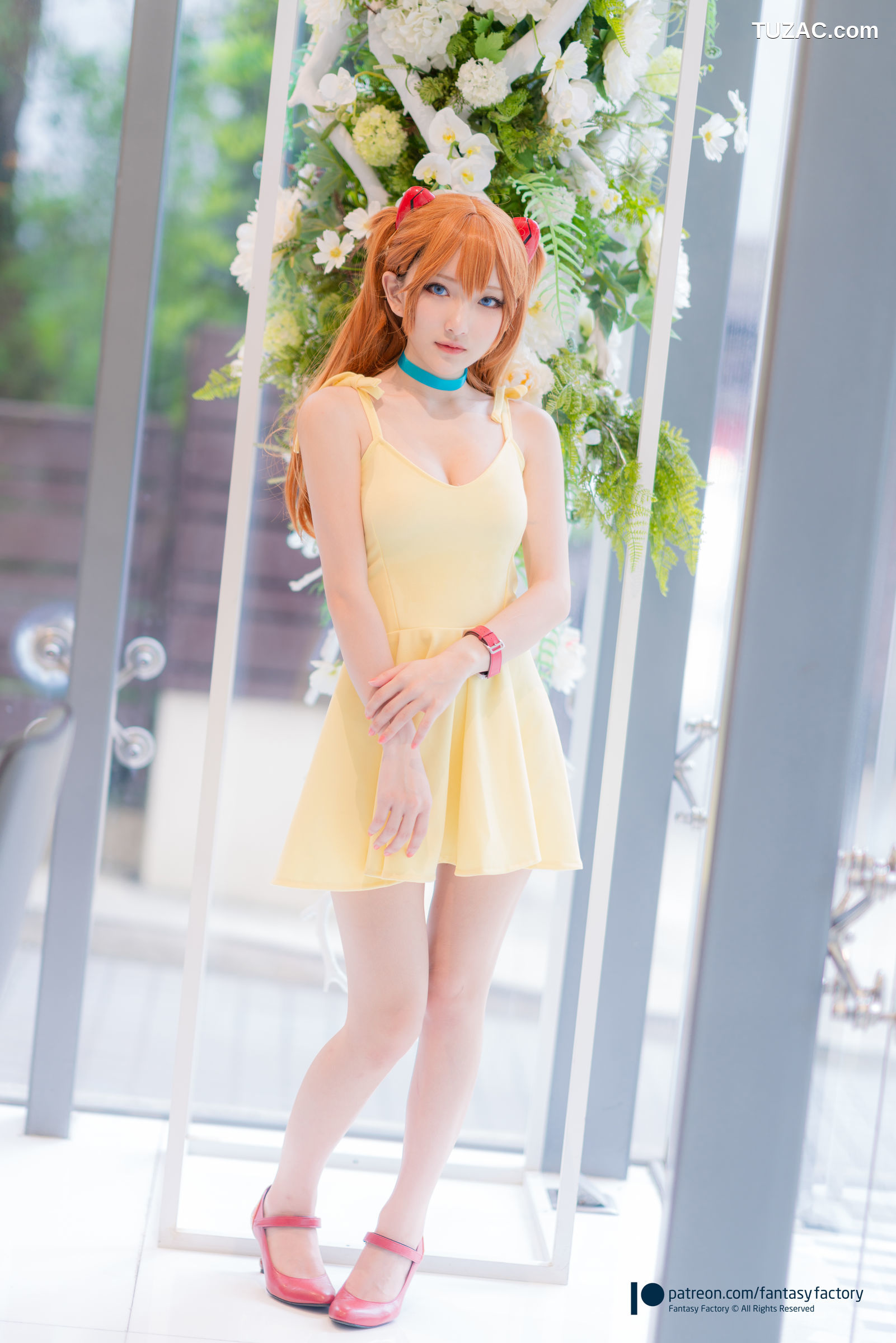 Fantasy-Factory-小丁Ding《Asuka-Yellow-Dress》-明日香黄裙-2020.08