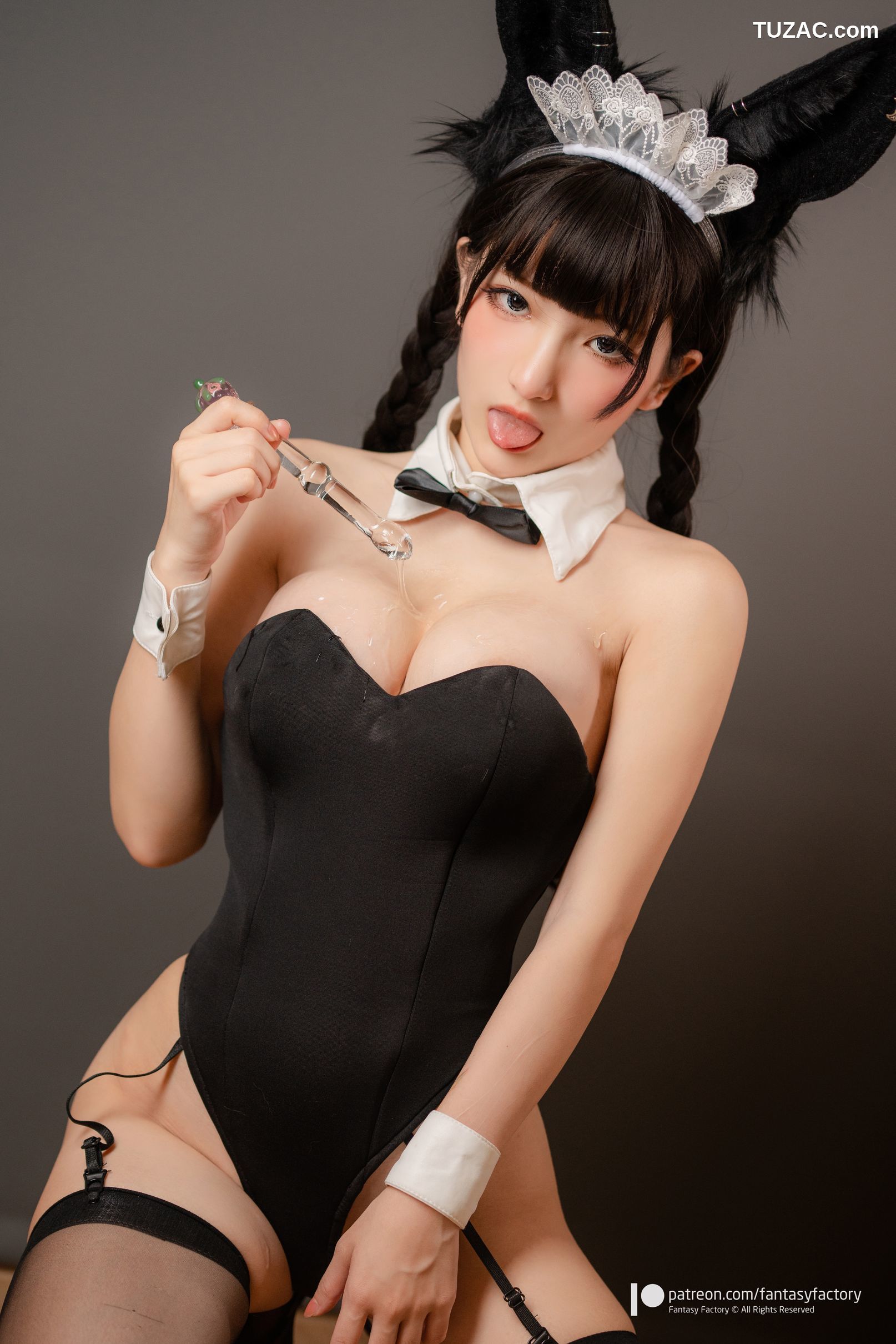 Fantasy-Factory-小丁Ding《Bunny-girl-Maid》-兔女仆-2020.10