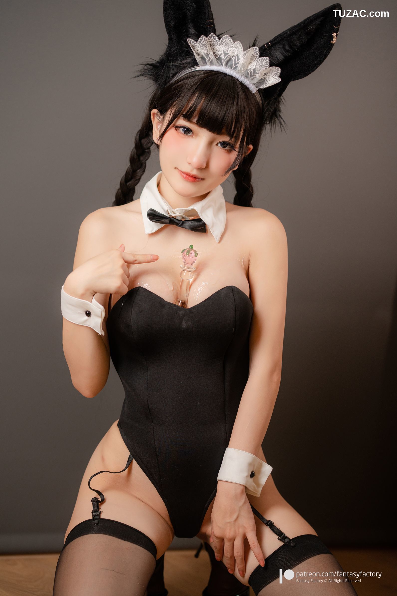 Fantasy-Factory-小丁Ding《Bunny-girl-Maid》-兔女仆-2020.10