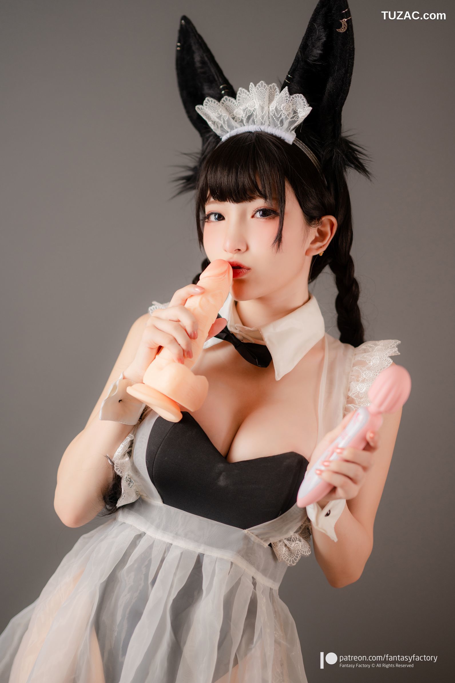 Fantasy-Factory-小丁Ding《Bunny-girl-Maid》-兔女仆-2020.10