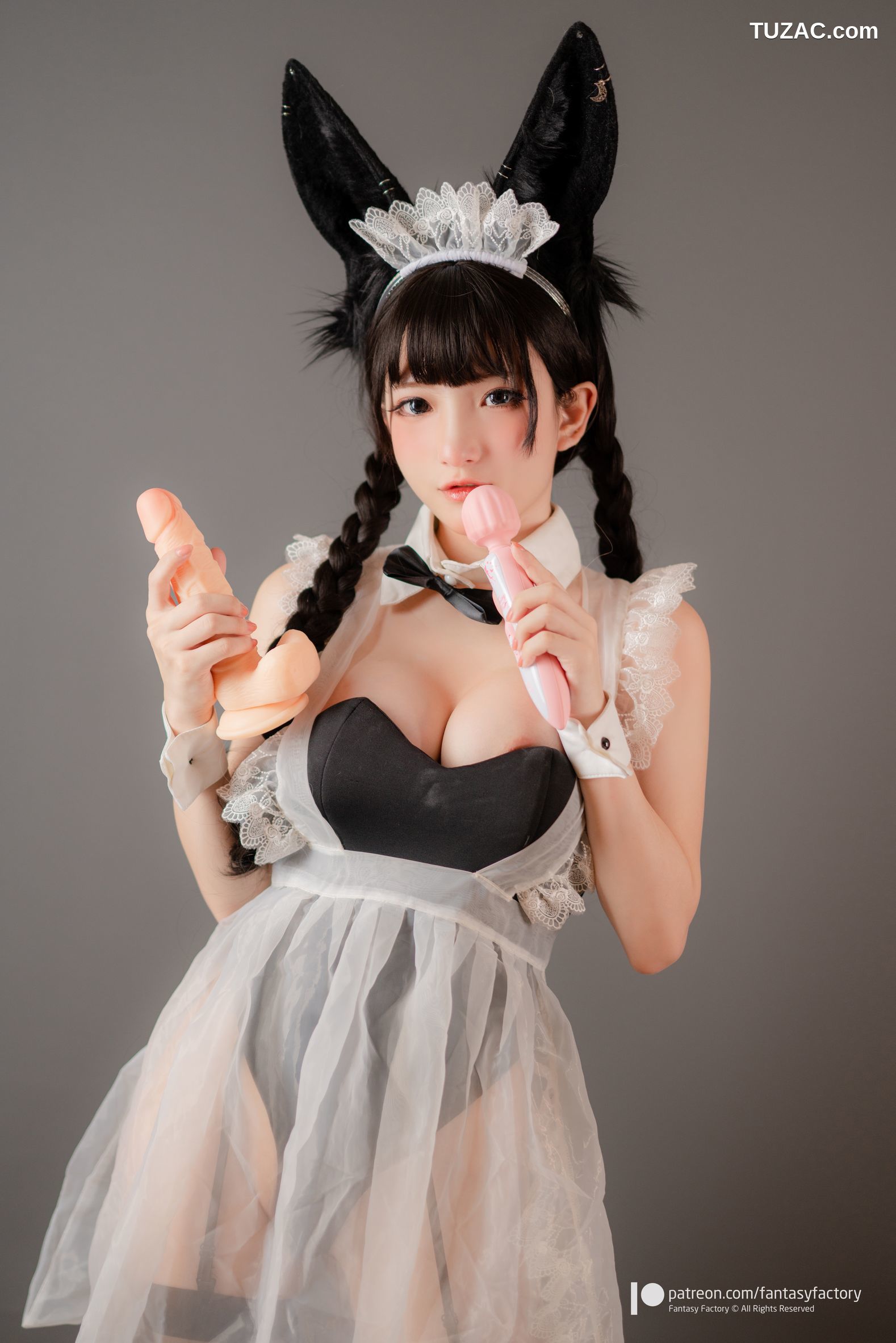 Fantasy-Factory-小丁Ding《Bunny-girl-Maid》-兔女仆-2020.10