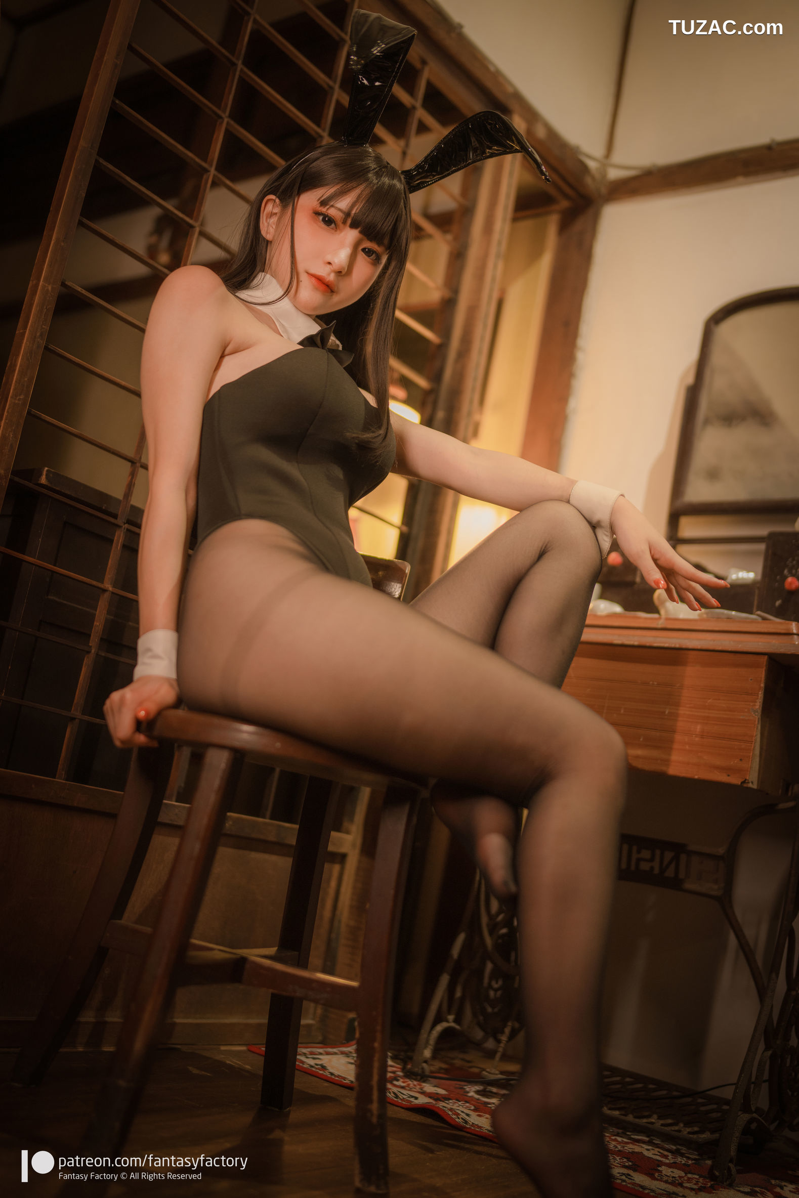 Fantasy-Factory-小丁Ding《Japanese-Bunny-Girl》-日系兔女郎-2021.07