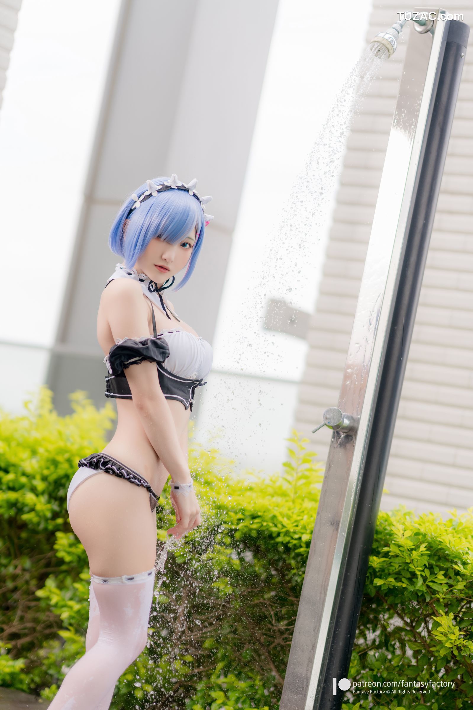 Fantasy-Factory-小丁Ding《Rem-swimsuit》-莱姆泳装-2020.08