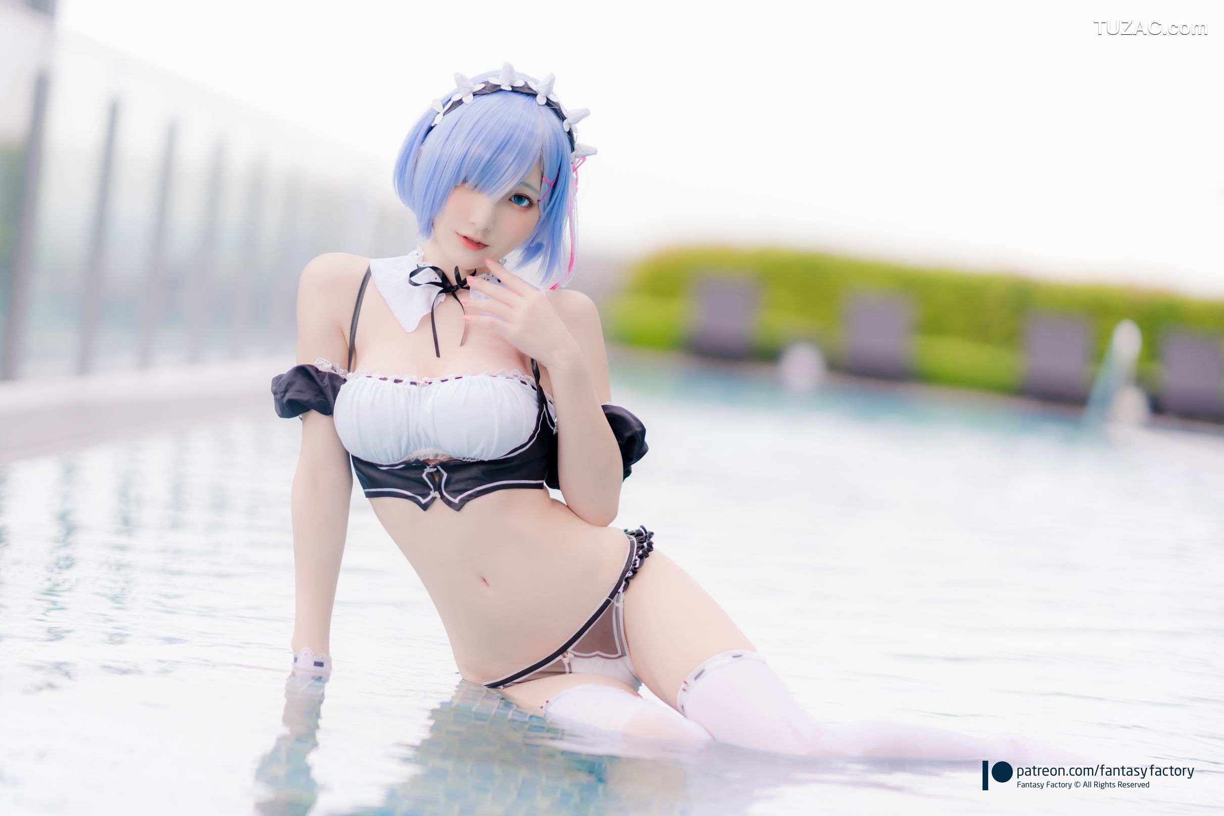 Fantasy-Factory-小丁Ding《Rem-swimsuit》-莱姆泳装-2020.08