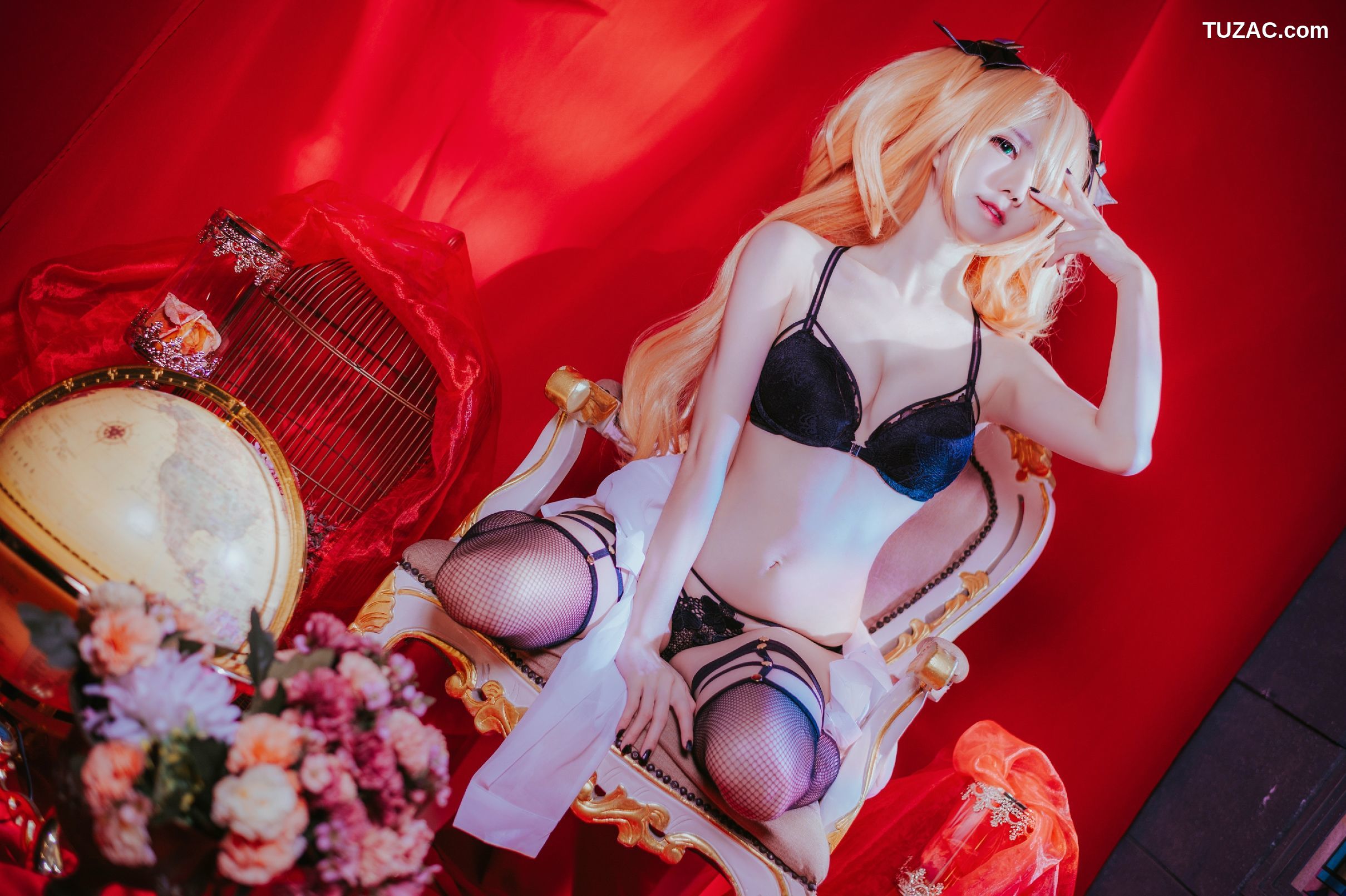 Sally-Dorasnow-原神-菲谢尔-内衣版-Fischl-Lingerie