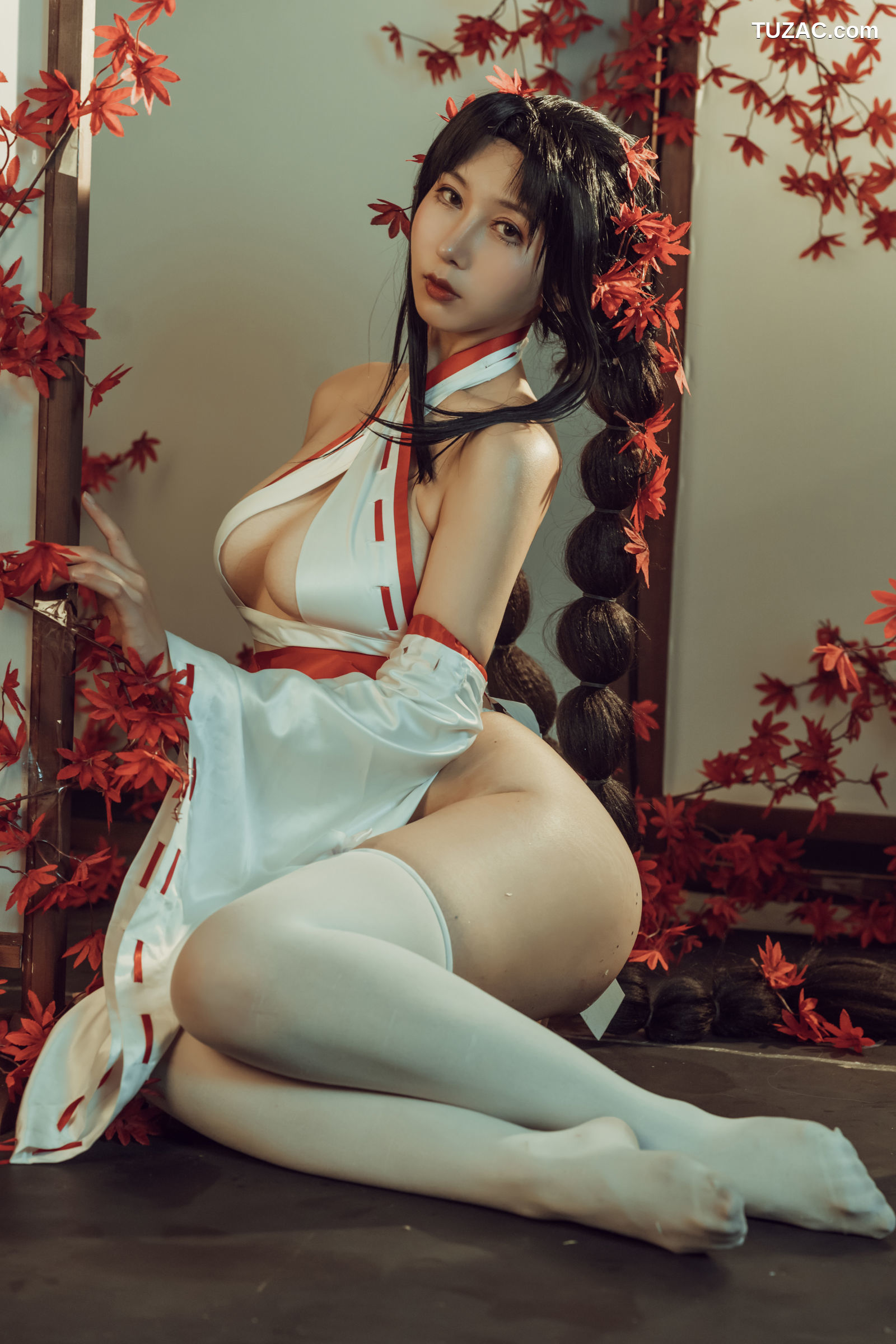 云溪溪-Vol.004-奶桃-巫女