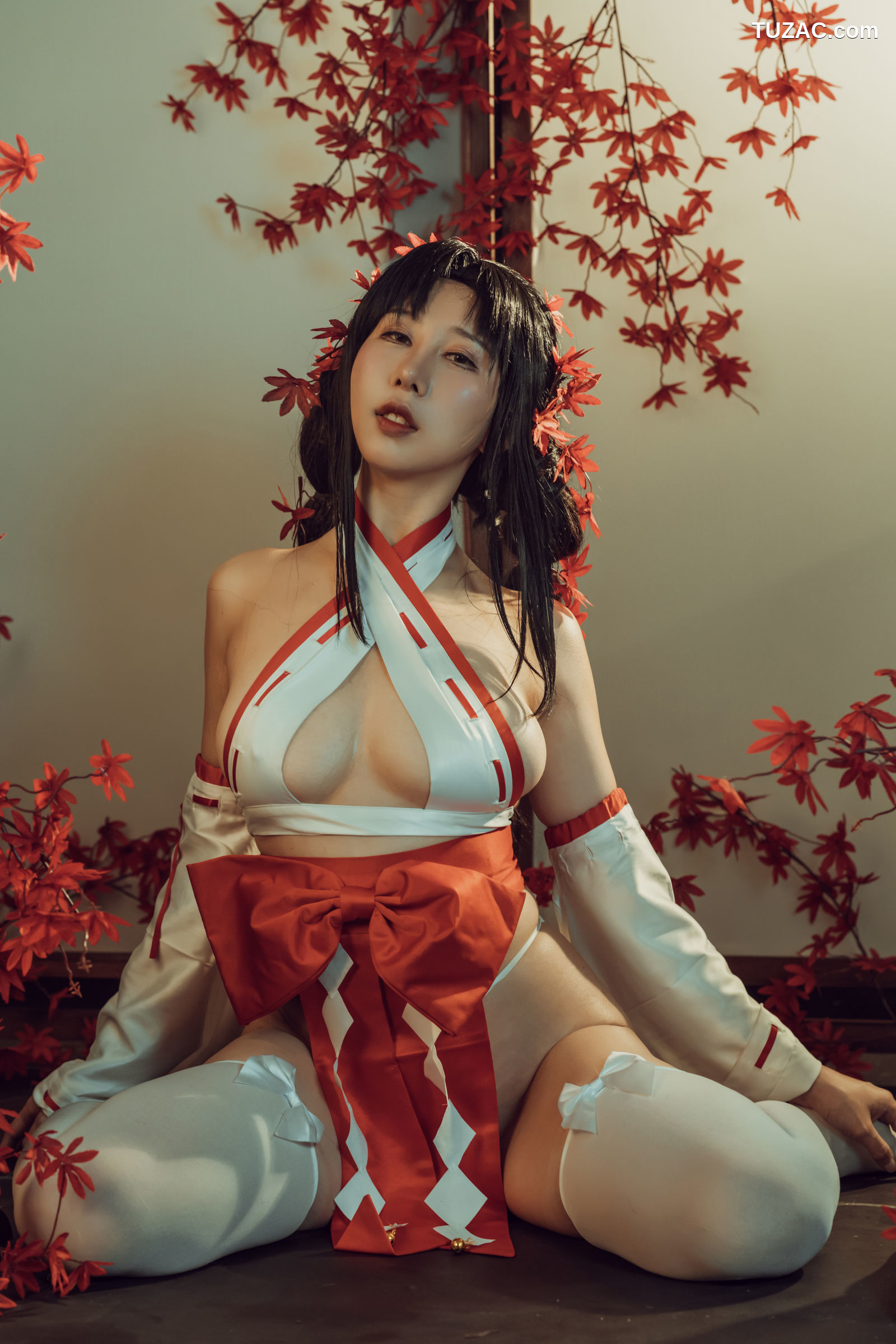 云溪溪-Vol.004-奶桃-巫女