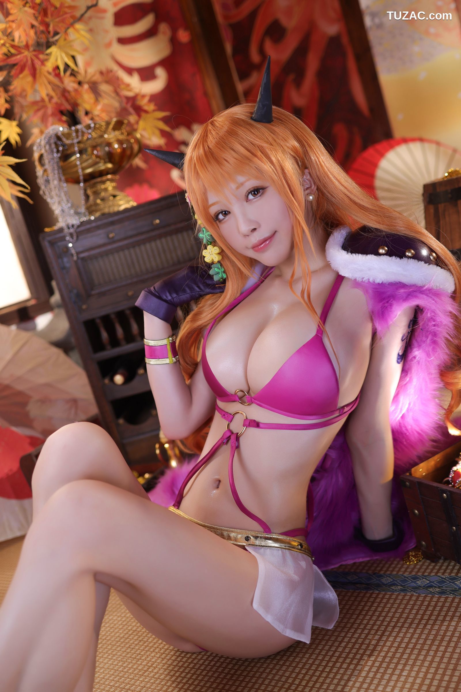 水淼-Aqua-海贼王-娜美-Nami-Kaido-Outfit