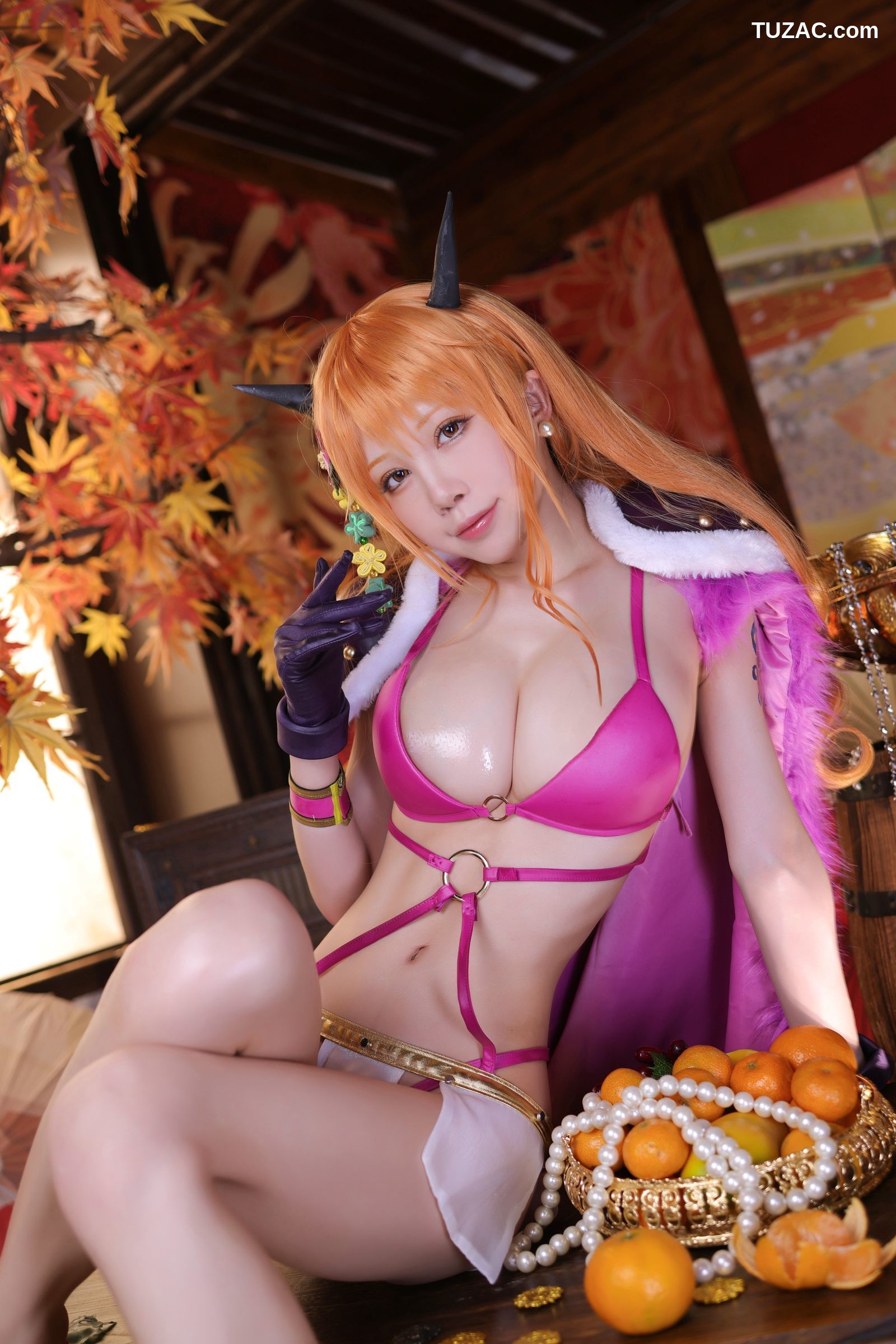 水淼-Aqua-海贼王-娜美-Nami-Kaido-Outfit
