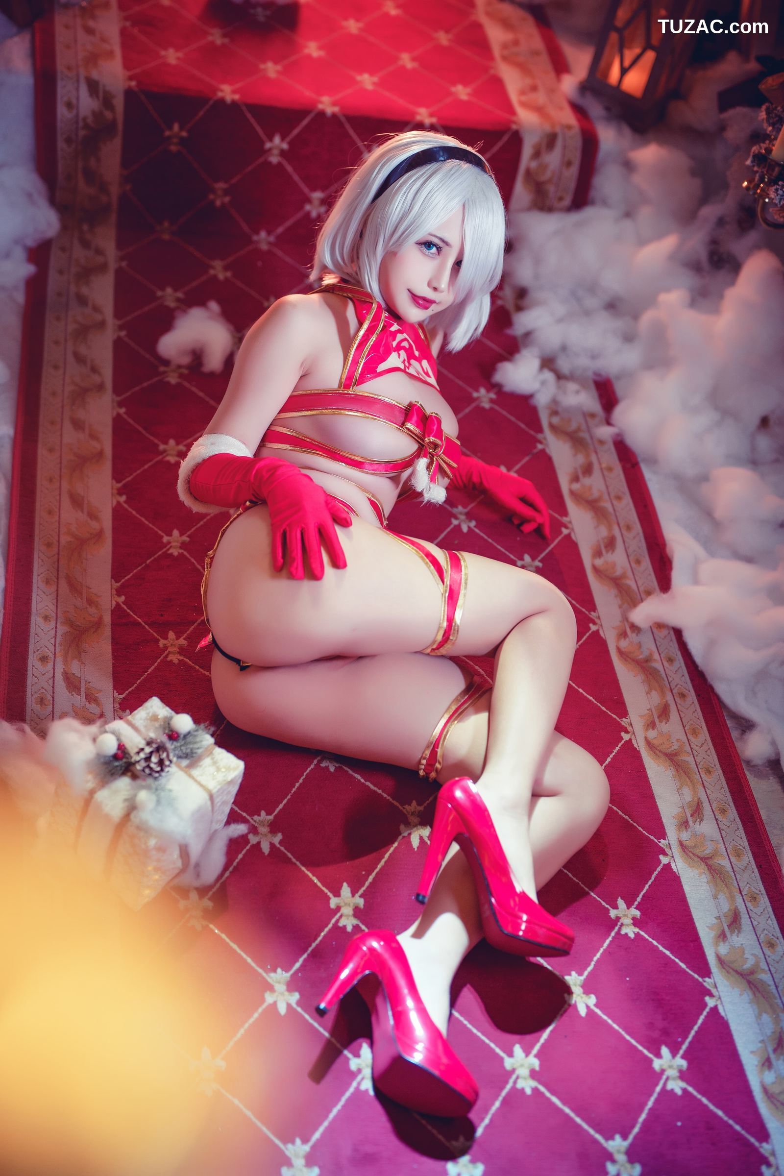 沖田凛花-Okita-Rinka-尼尔-机械纪元-圣诞-2B-Xmas