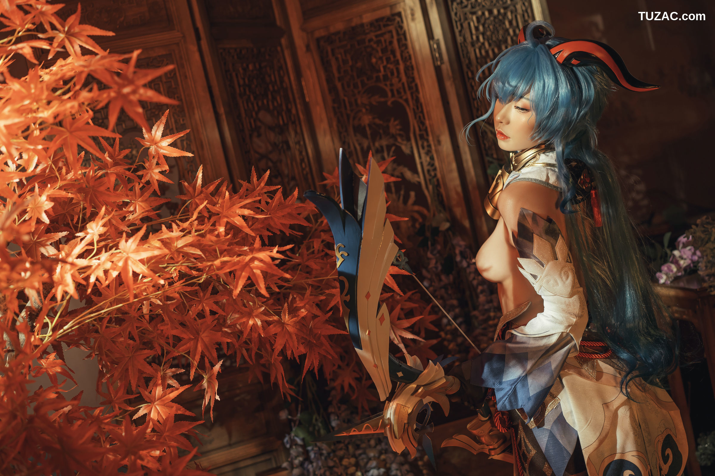 爆机少女喵小吉-原神_甘雨