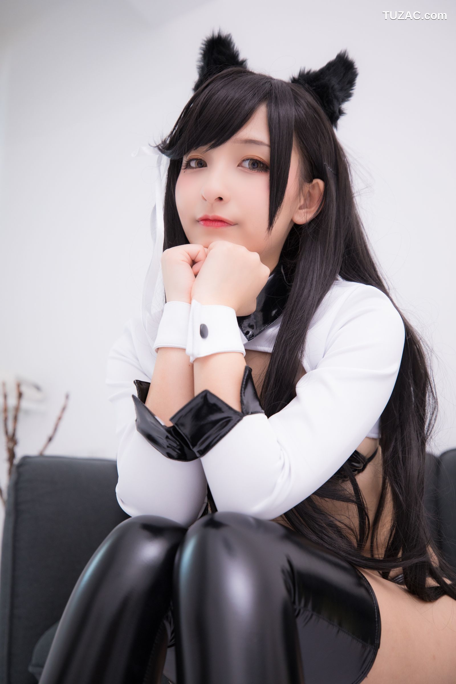 神楽坂真冬-001-胶袜-ATAGO-LATEX