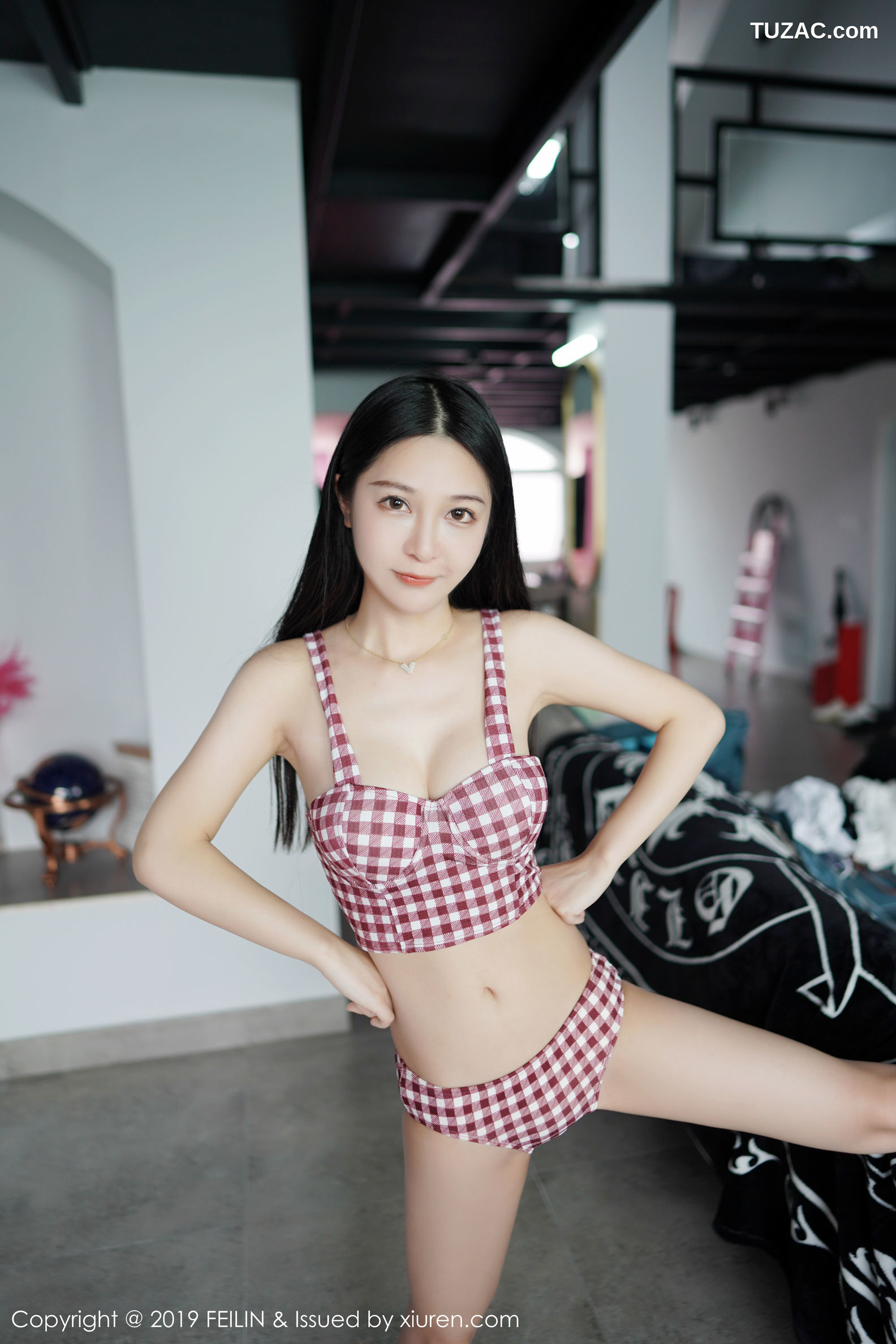 FeiLin嗲囡囡-207-张静燕-《苗条的身材与娇柔姿态》-2019.09.17