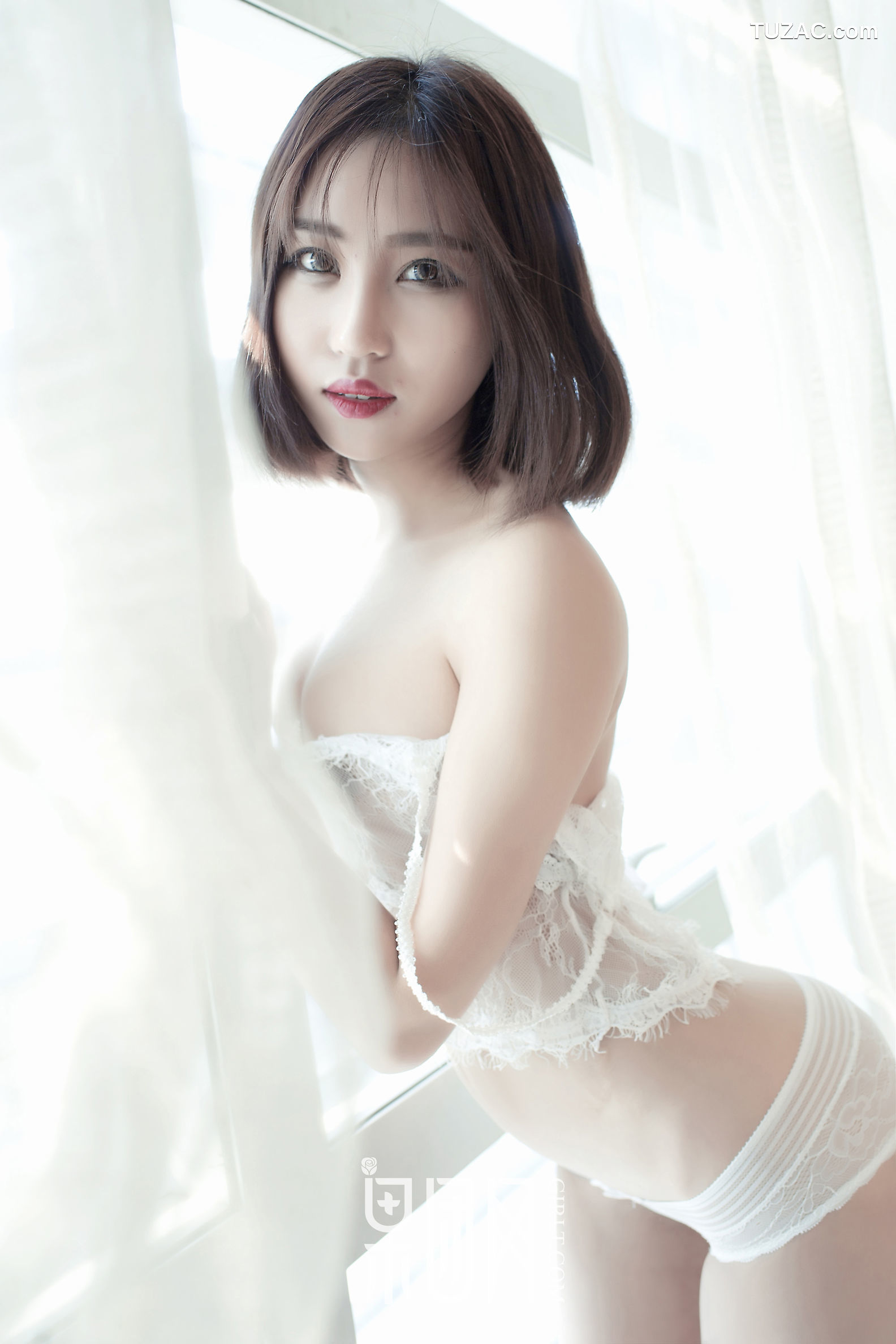 GIRLT果团网-016-于瑞-大美妞-皮衣丝袜诱惑