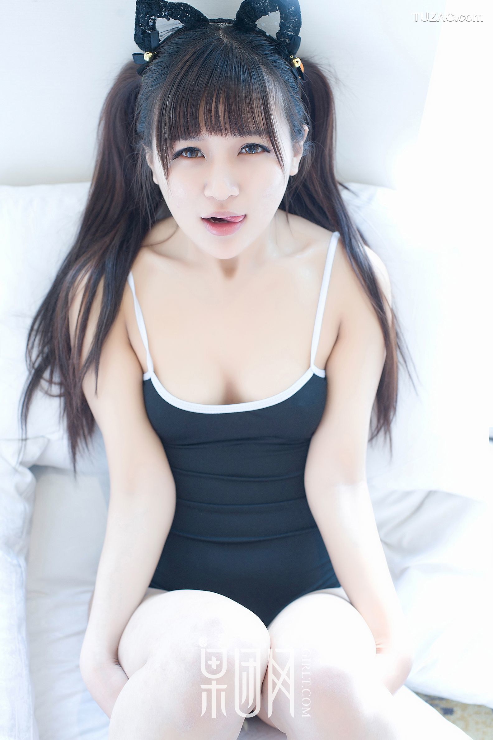 GIRLT果团网-030-熙恩-日系连体运动服-日系吊带深沟