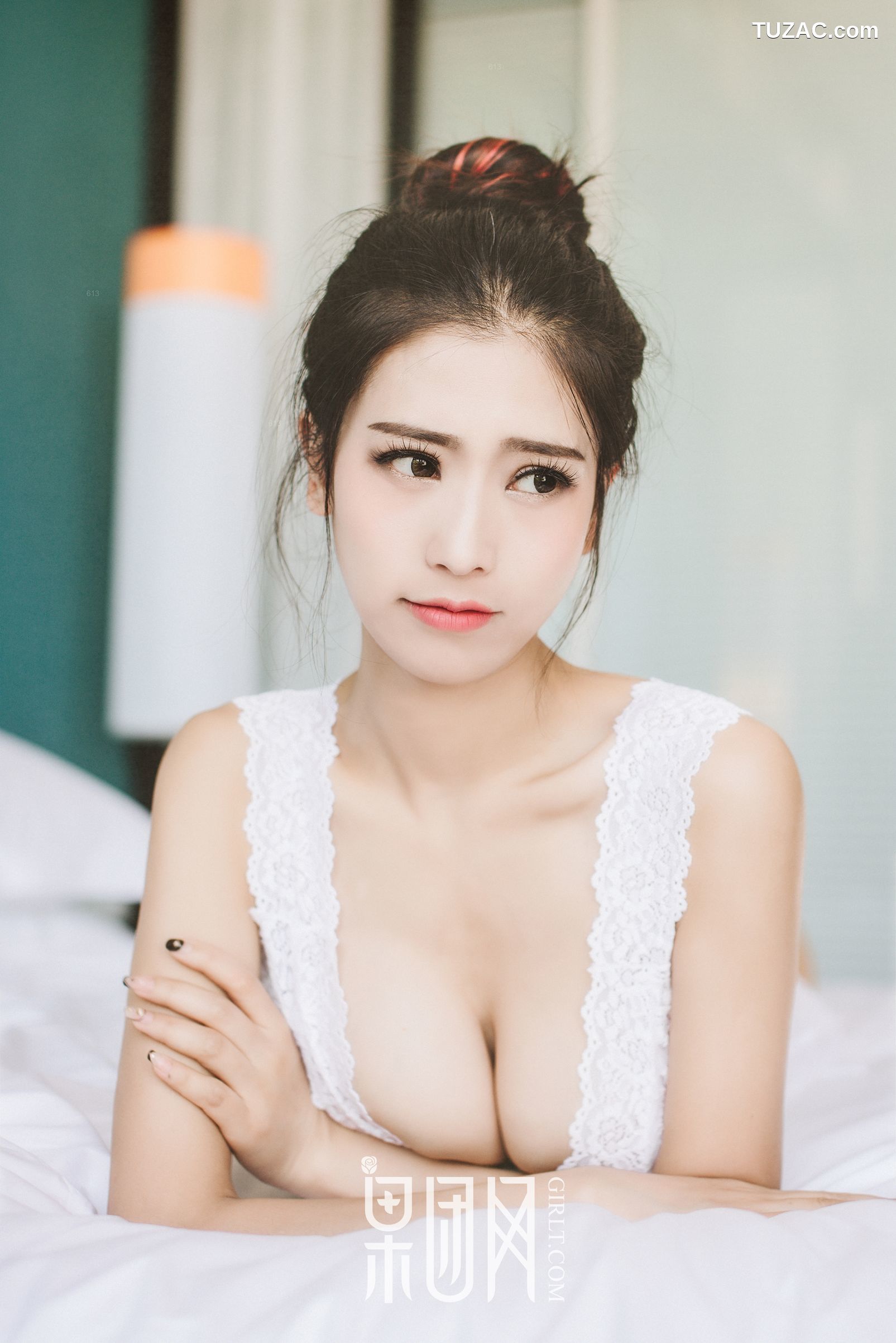 GIRLT果团网-040-通灵儿-长腿嫩模-34D酥胸