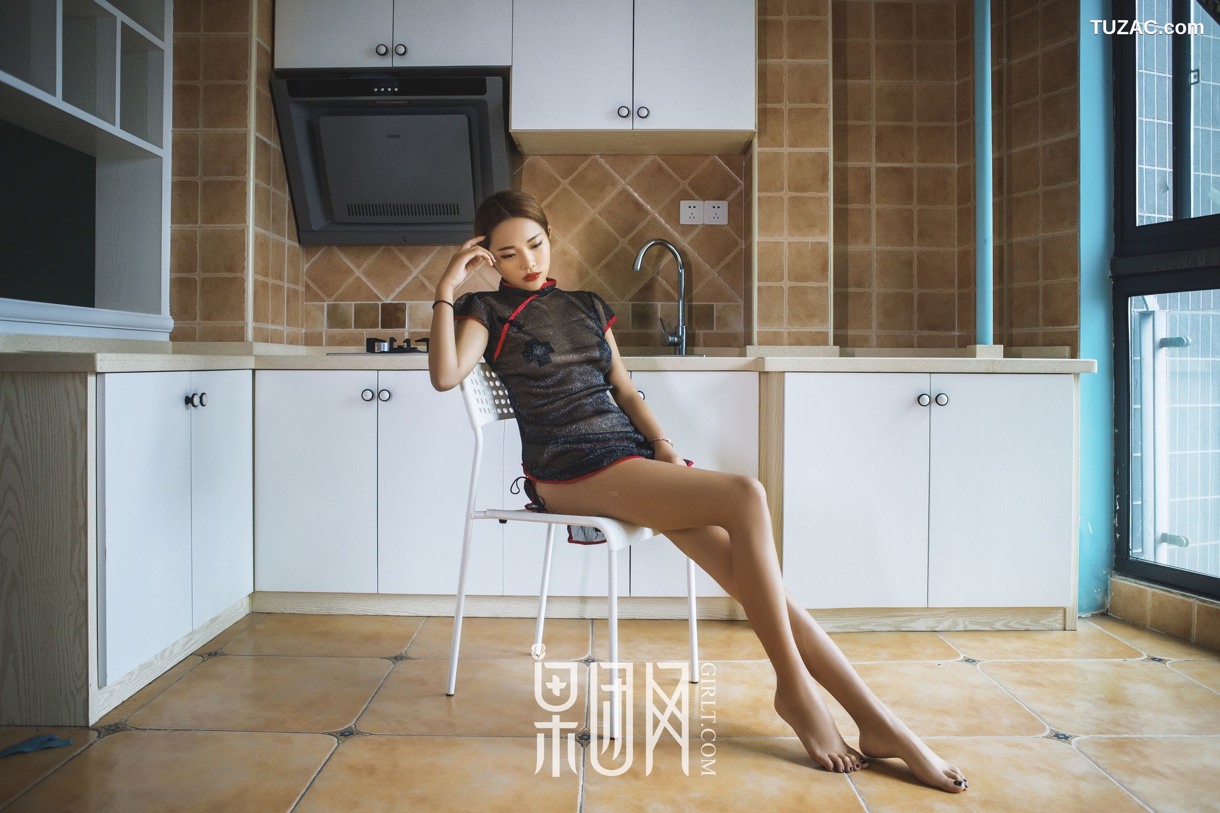 GIRLT果团网-投稿-034-女仆装居家美女