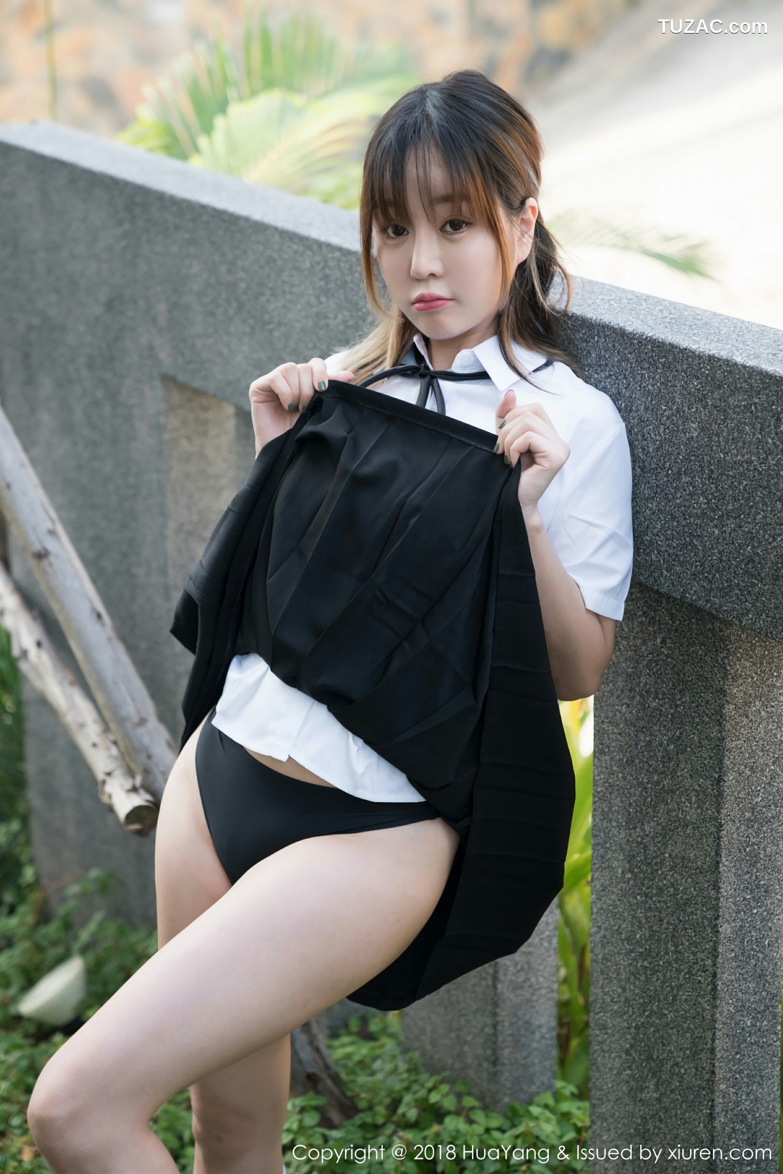 HuaYang花漾-048-王雨纯-妮小妖-《黑丝老师调教》-模特合集写真集