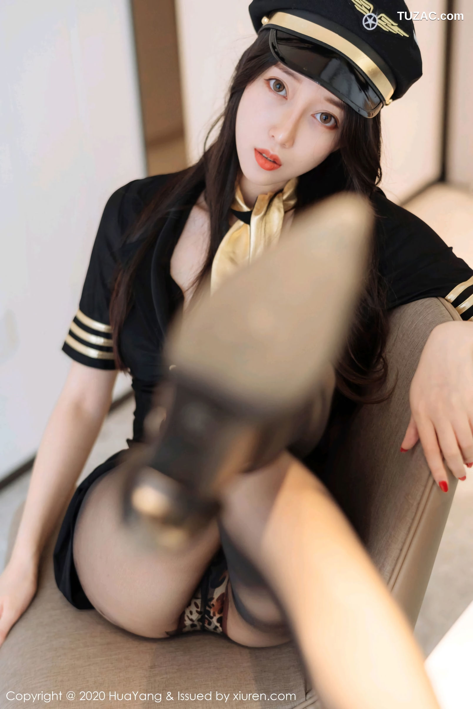 HuaYang花漾-269-玥儿玥er-性感帅气的机长制服