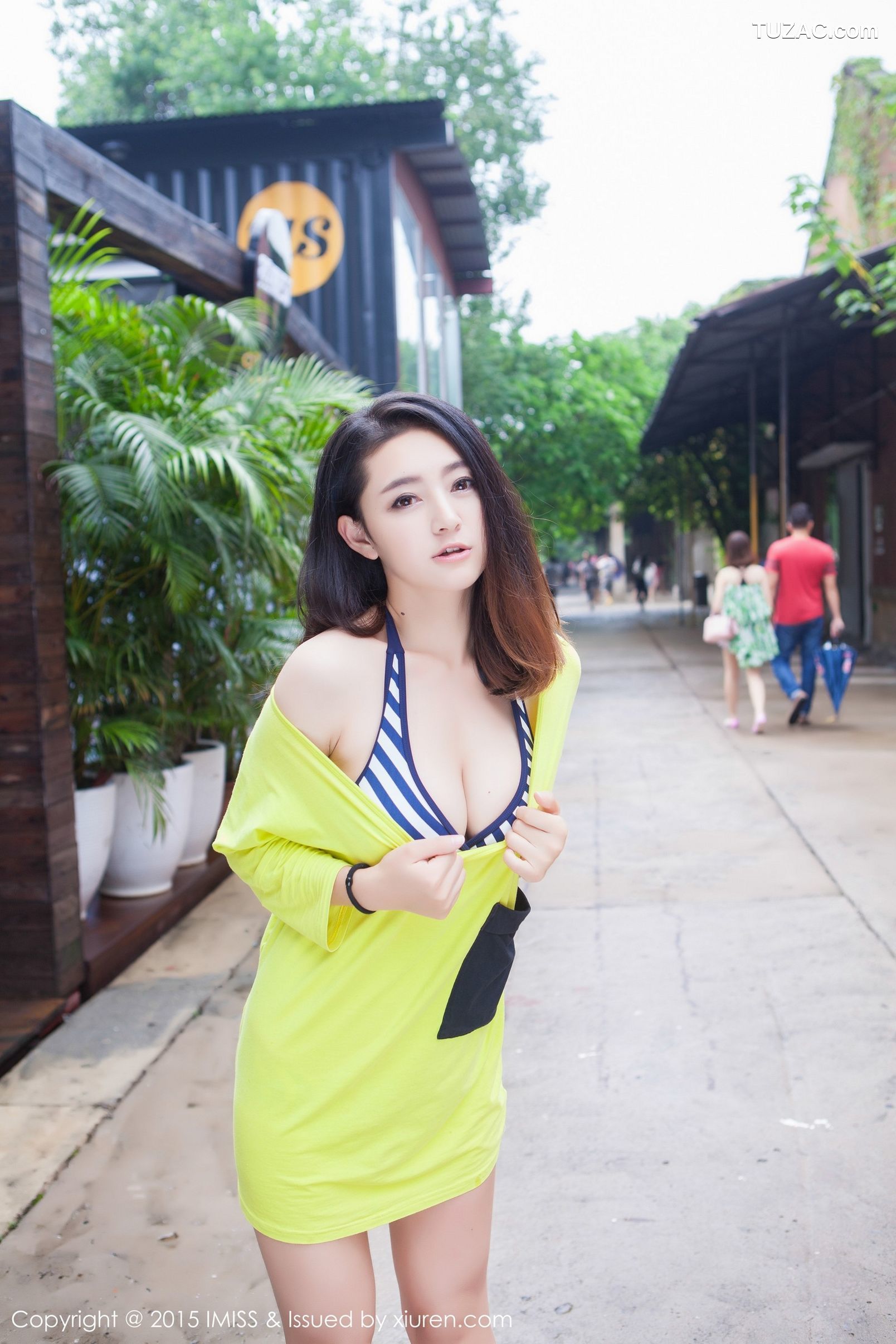 IMiss爱蜜社-020-夏茉gigi-清凉比基尼街拍