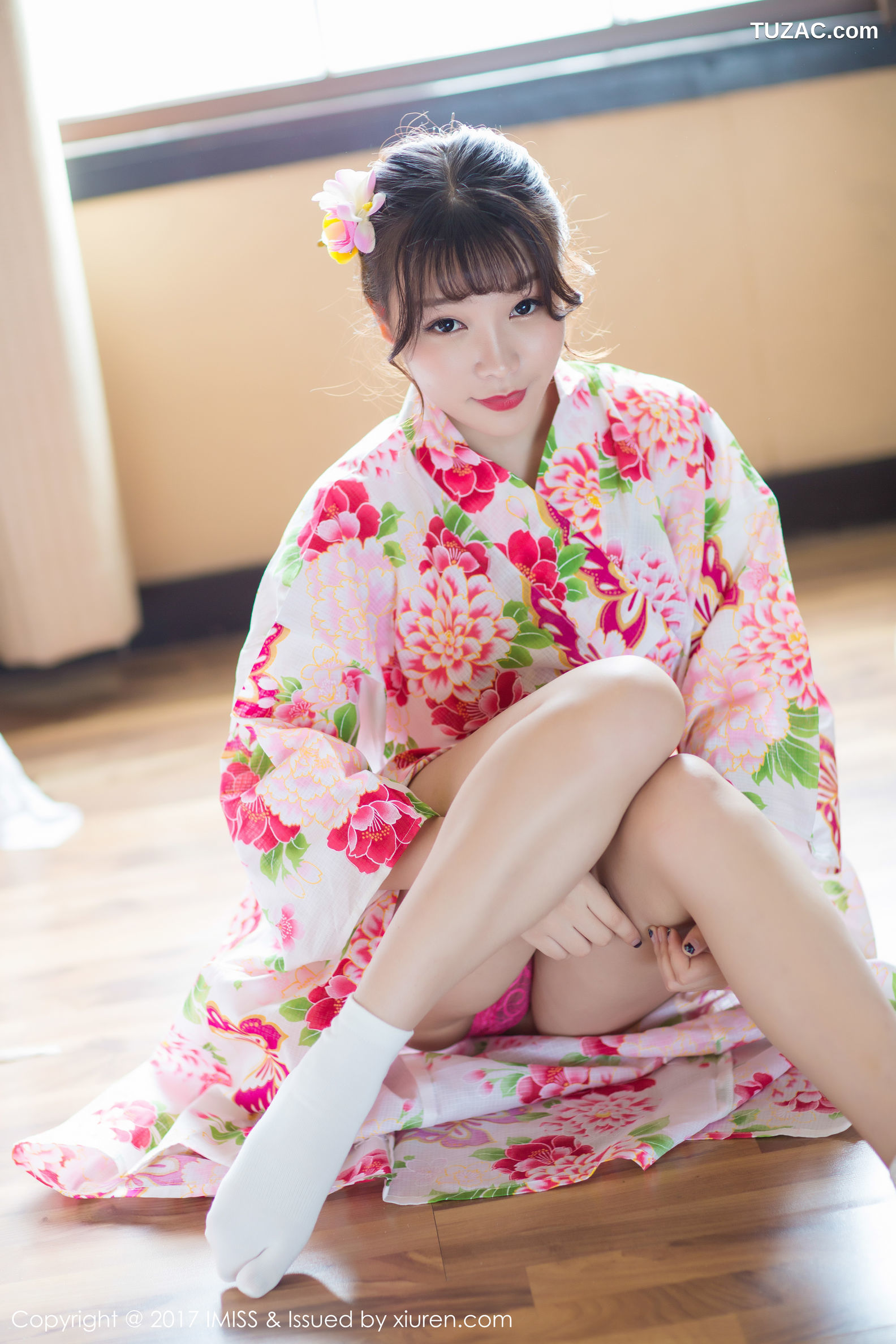 IMiss爱蜜社-170-芝芝booty-日系和服-迷你比基尼