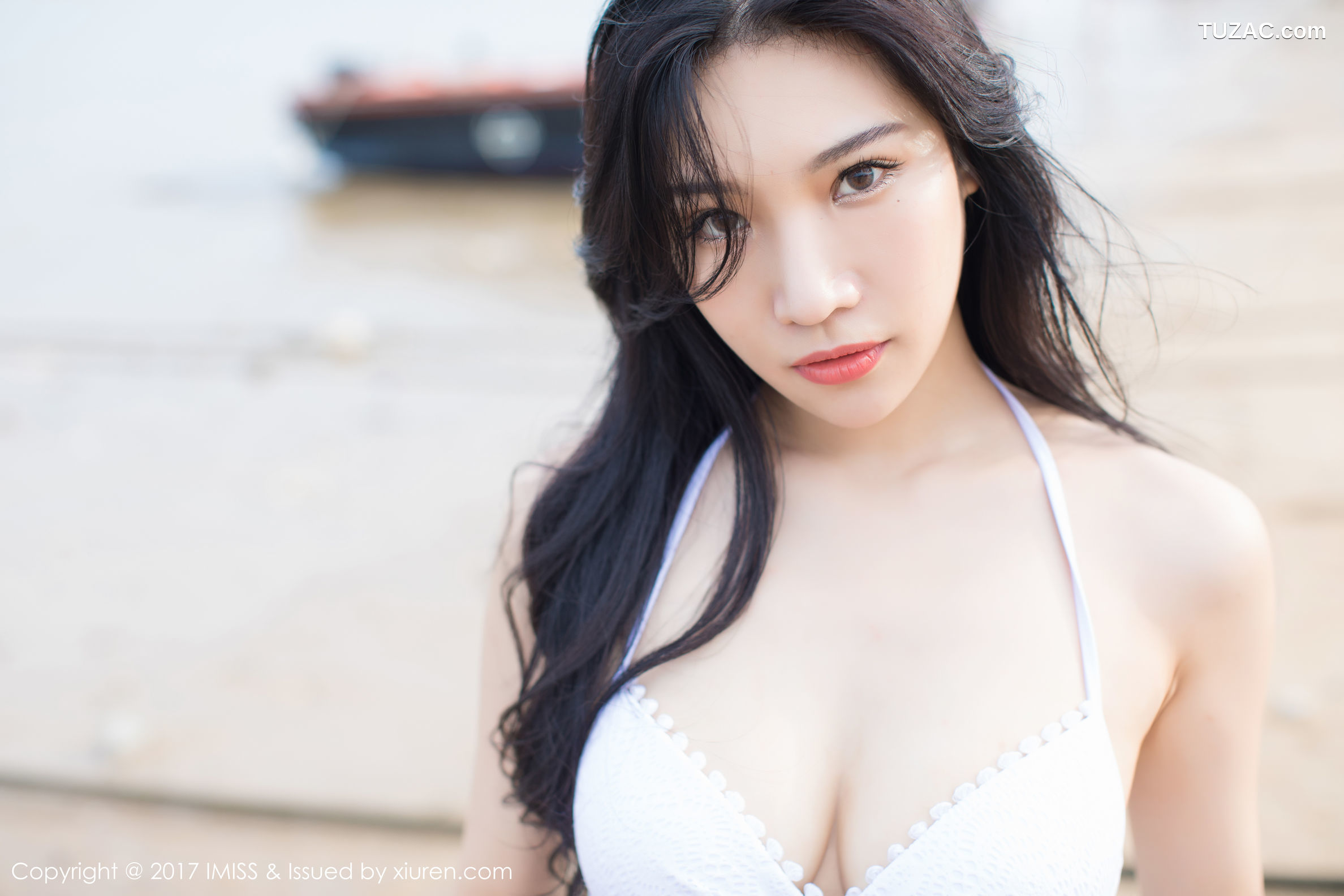 IMiss爱蜜社-182-小狐狸Sica-七夕情人节福利海边沙滩性感比基尼