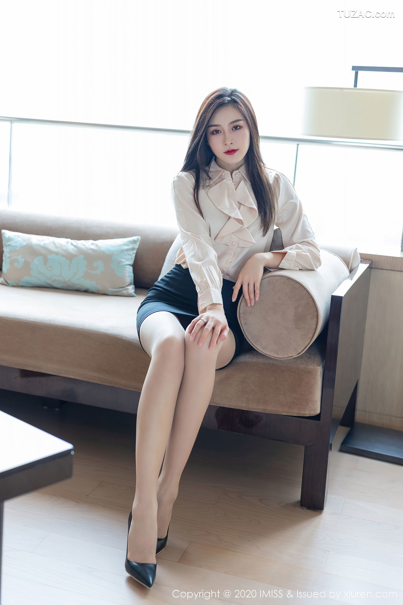 IMiss爱蜜社-528-vanessa-经典典雅职场制服