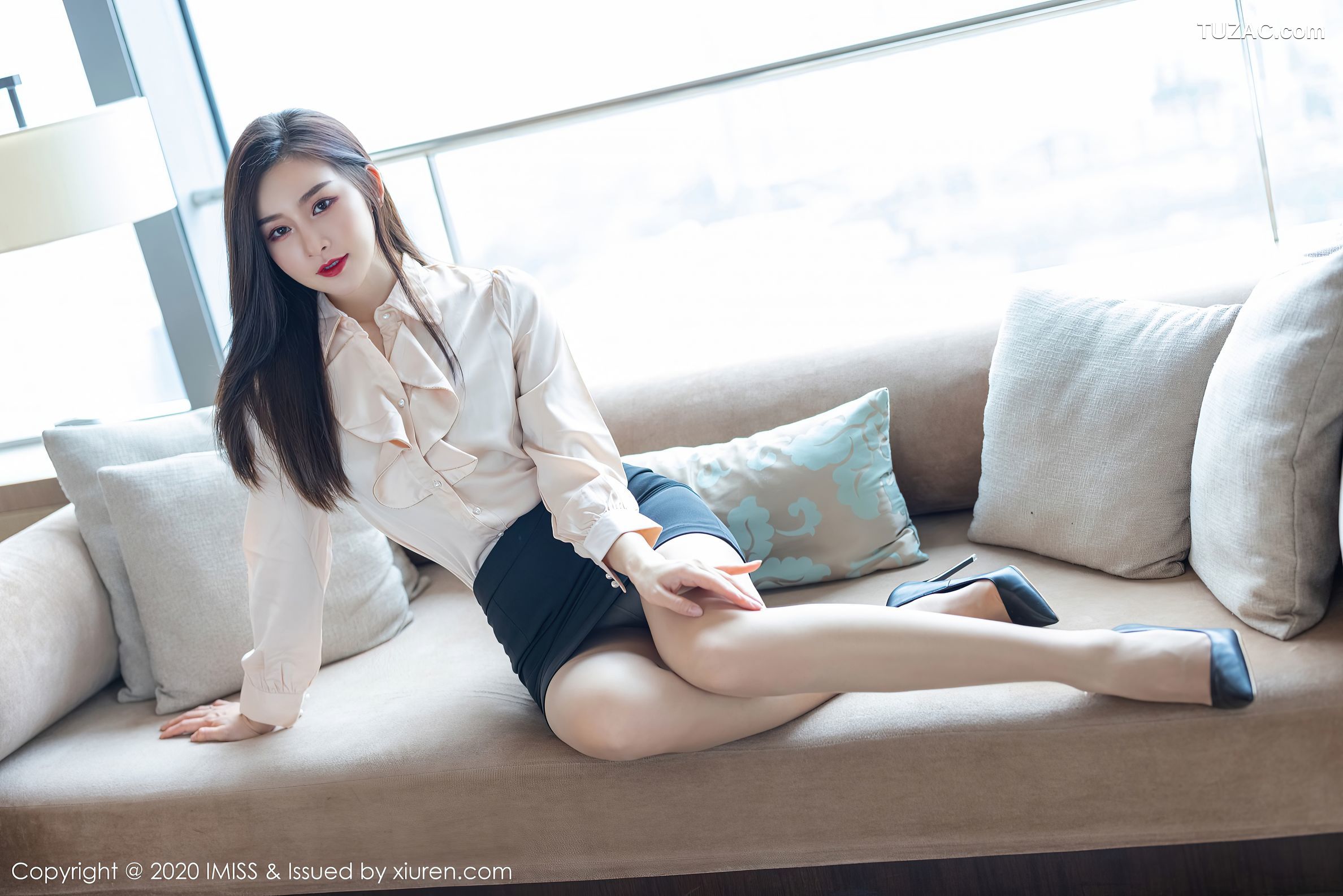 IMiss爱蜜社-528-vanessa-经典典雅职场制服