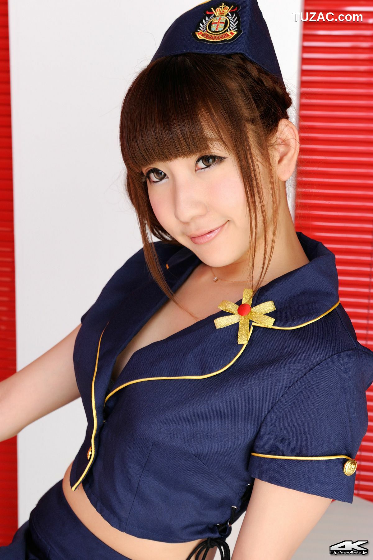 4K-STAR_ NO.00028 秋葉ちひろ Mini Skirt Police 女警制服 写真集[100P]