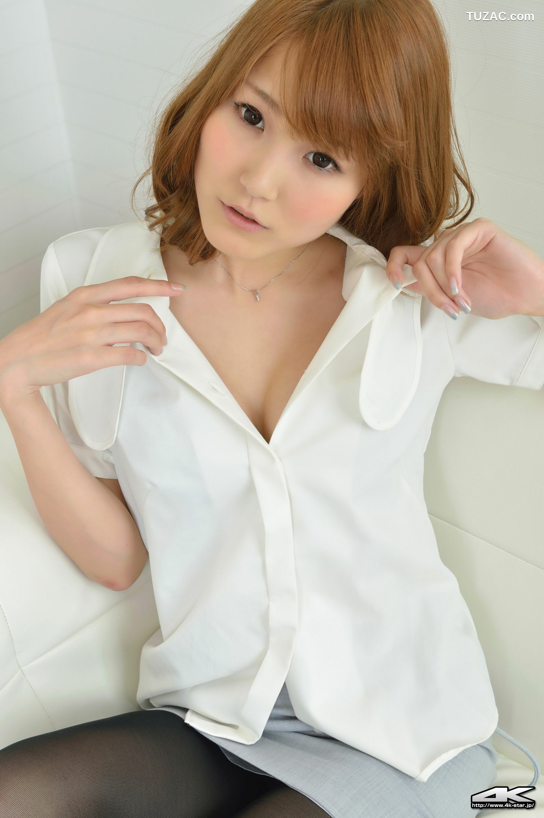 4K-STAR_ NO.00088 松林彩/永瀬あや Office Lady 黑丝职业装 写真集[105P]