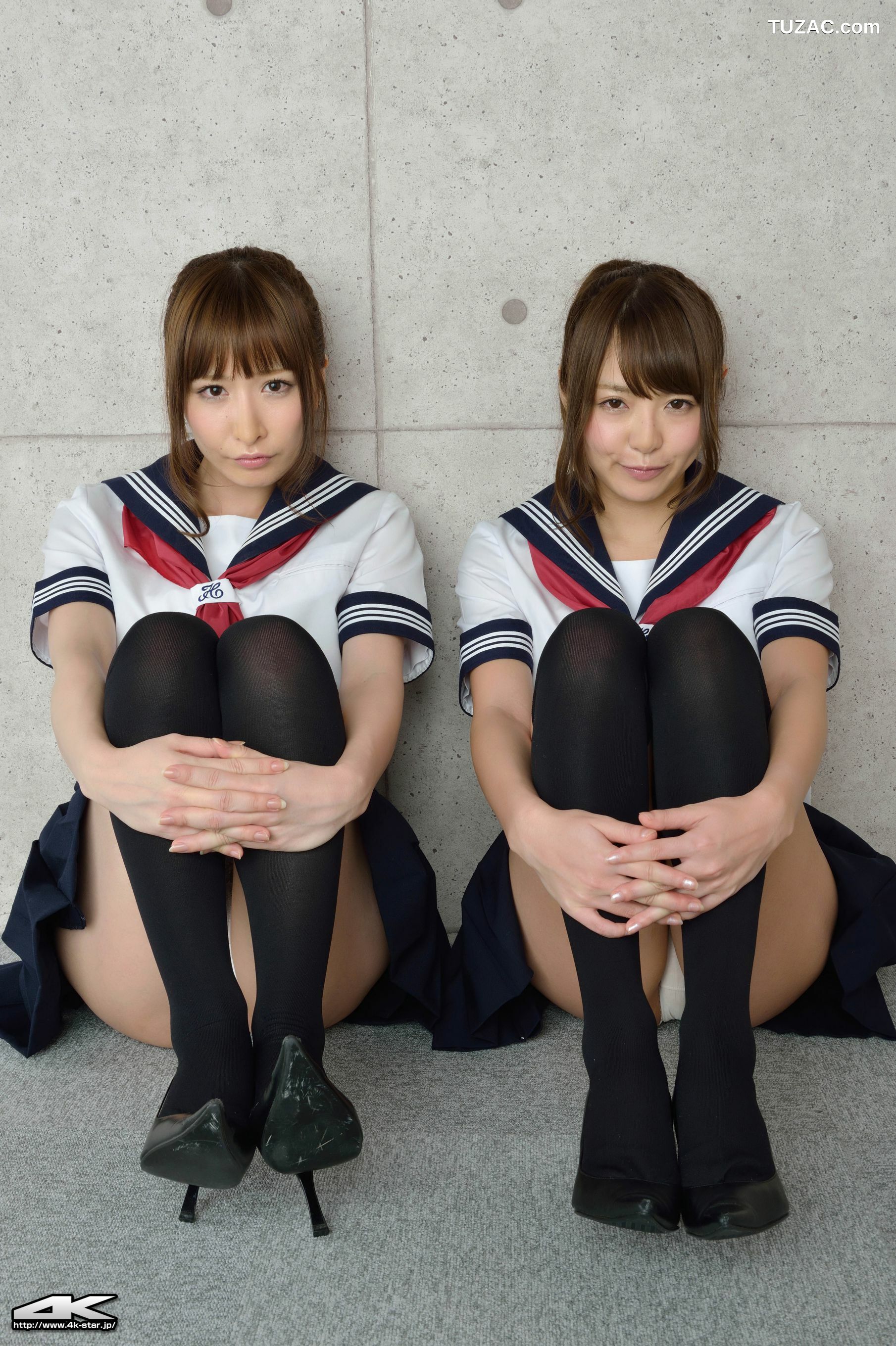 4K-STAR_ NO.00109 Yoshimi sisters 吉見姐妹 School Girl 学生装 写真集[85P]