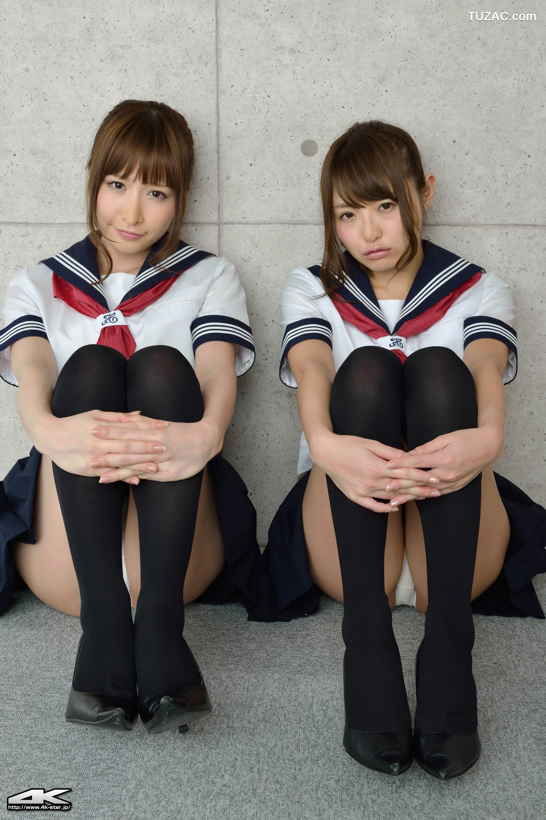 4K-STAR_ NO.00109 Yoshimi sisters 吉見姐妹 School Girl 学生装 写真集[85P]