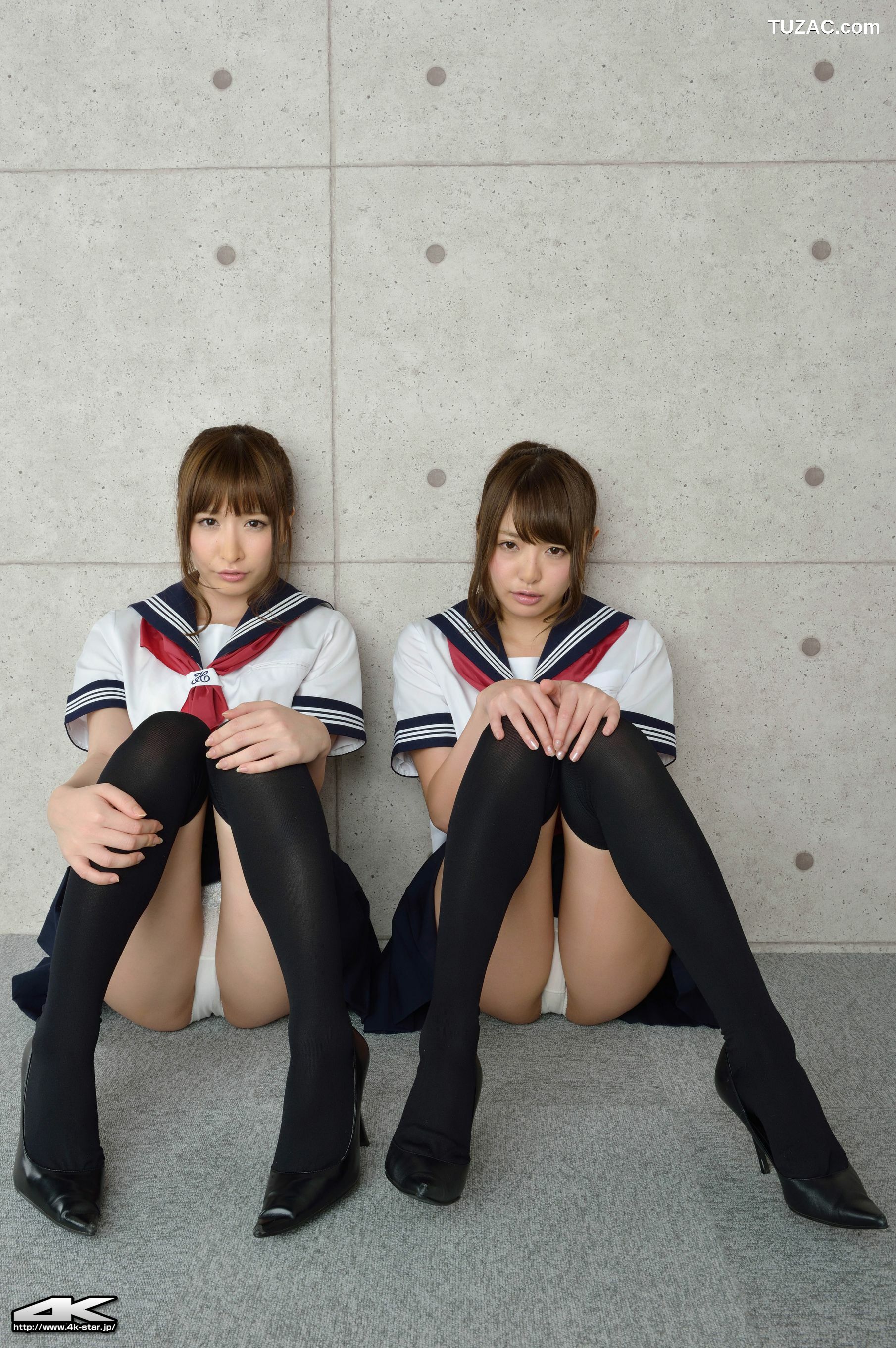 4K-STAR_ NO.00109 Yoshimi sisters 吉見姐妹 School Girl 学生装 写真集[85P]