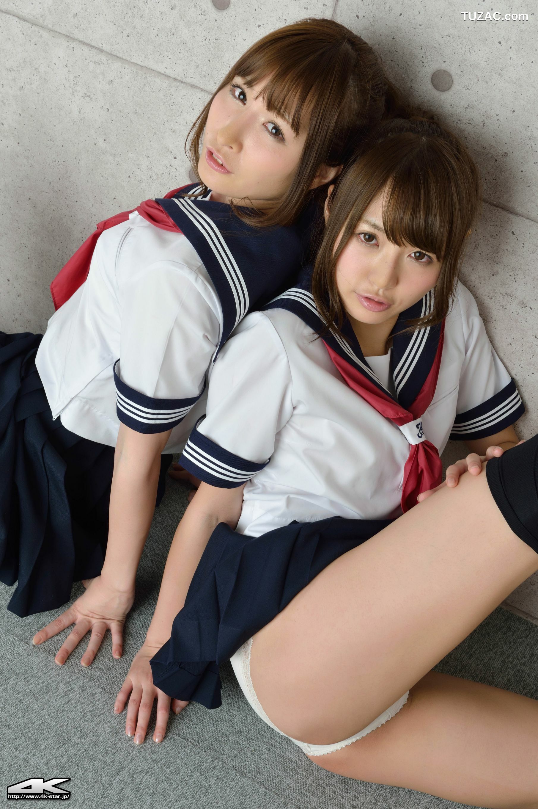 4K-STAR_ NO.00109 Yoshimi sisters 吉見姐妹 School Girl 学生装 写真集[85P]