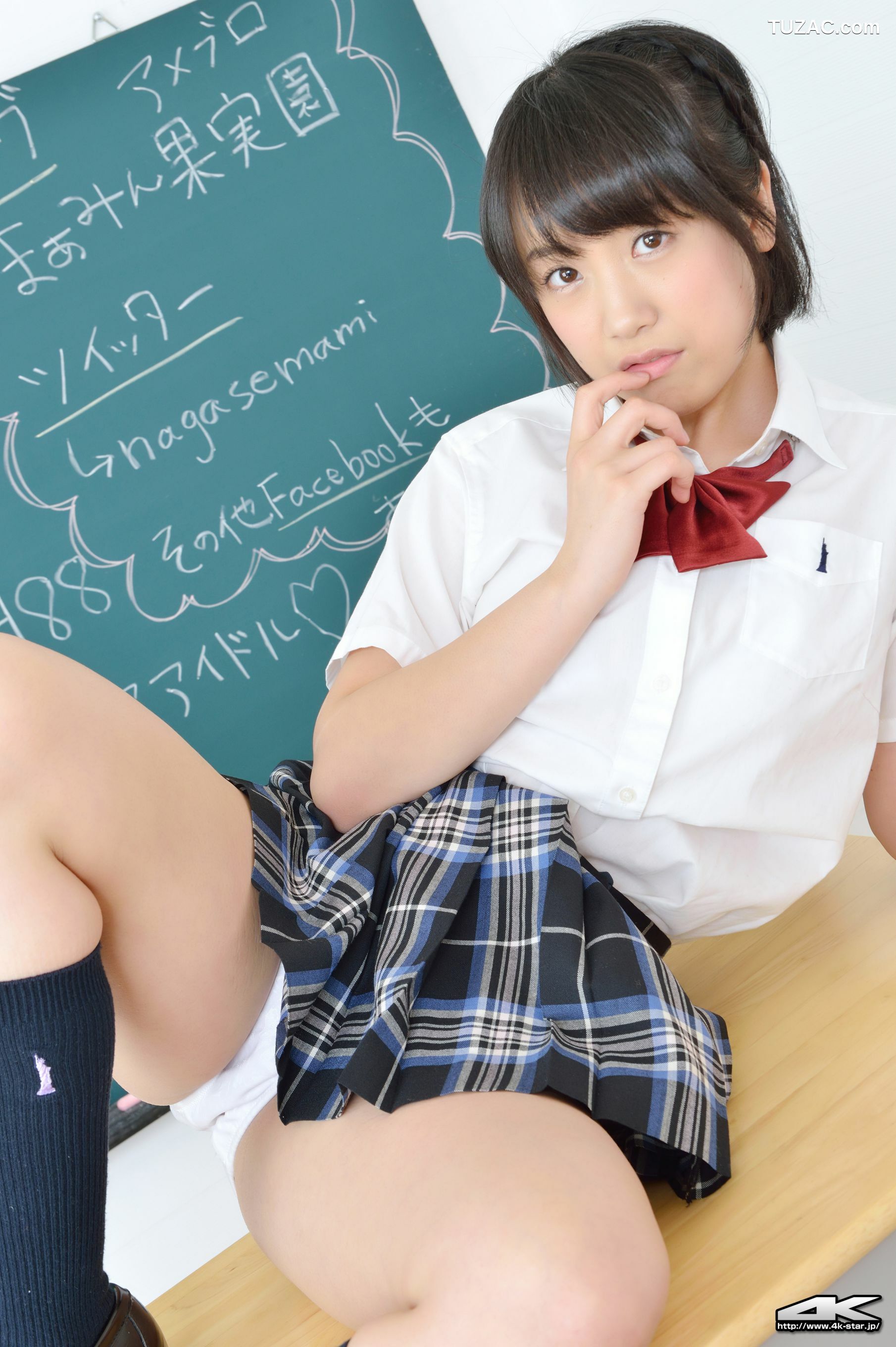 4K-STAR_ NO.00163 長瀬麻美 School Girl 校服诱惑 写真集[80P]