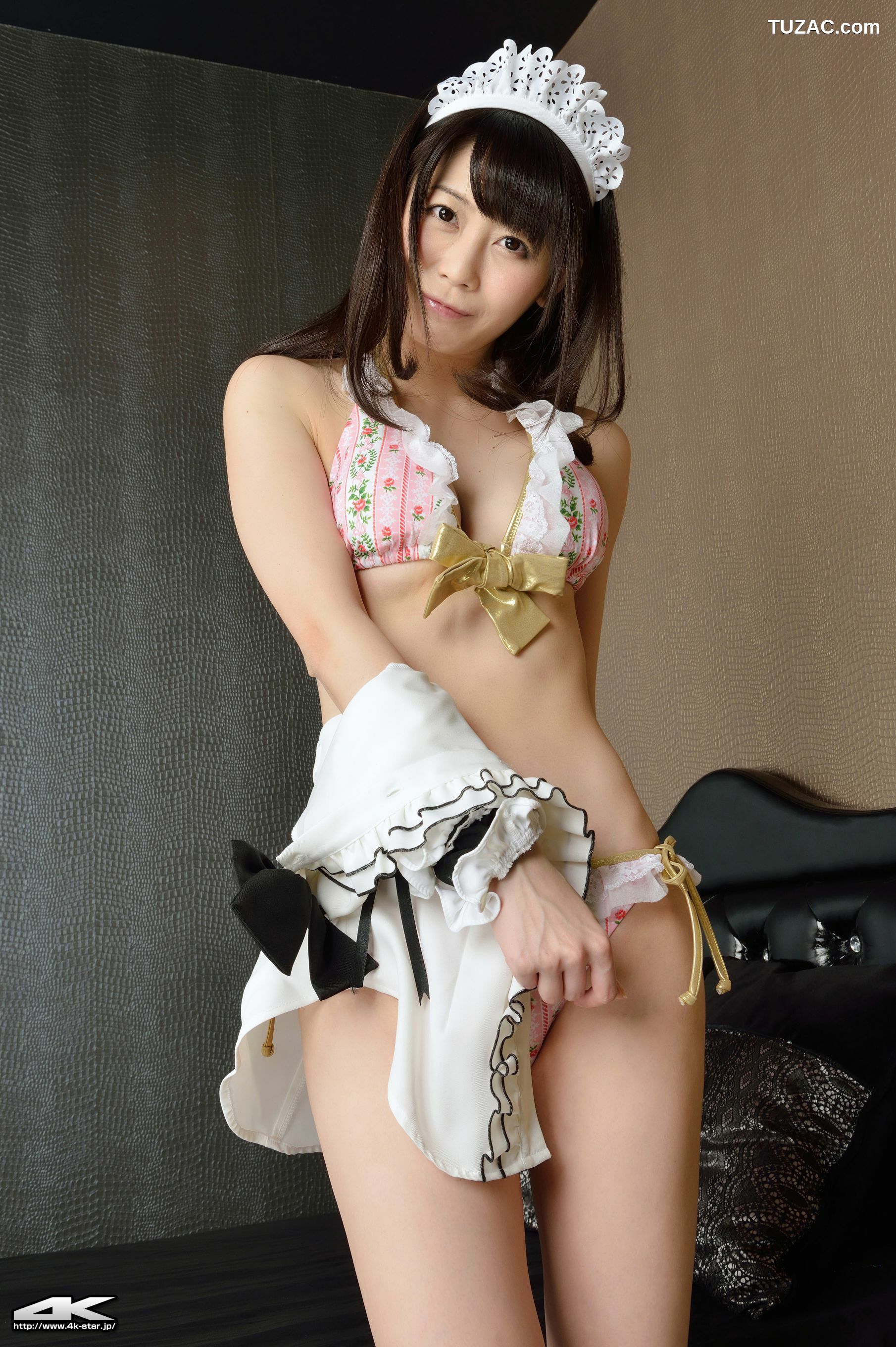 4K-STAR_ NO.00184 桜のどか Maid Costume 白丝女仆 写真集[70P]