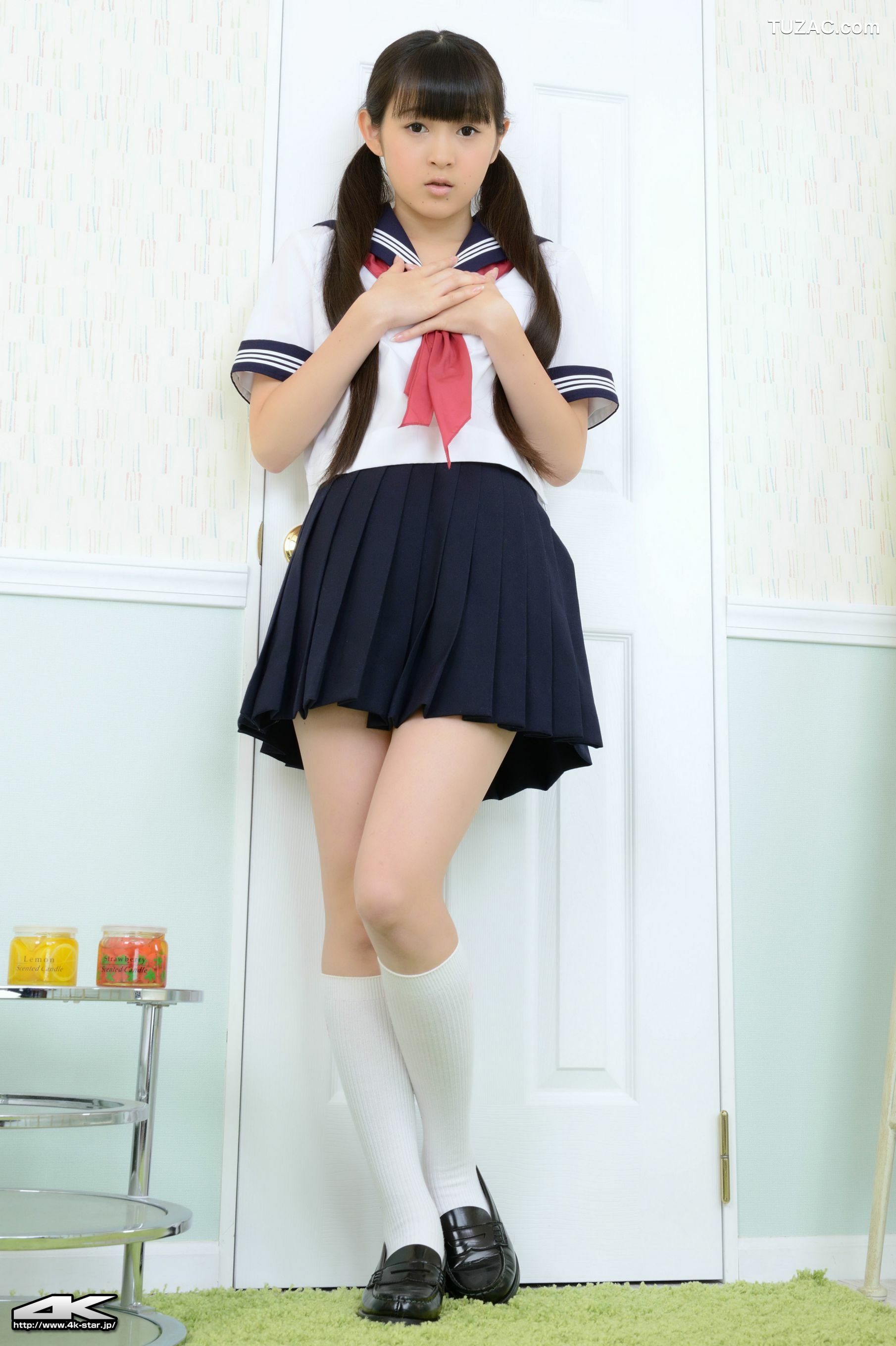 4K-STAR_ NO.00235 桃原里香 School Girl JK制服 写真集[110P]