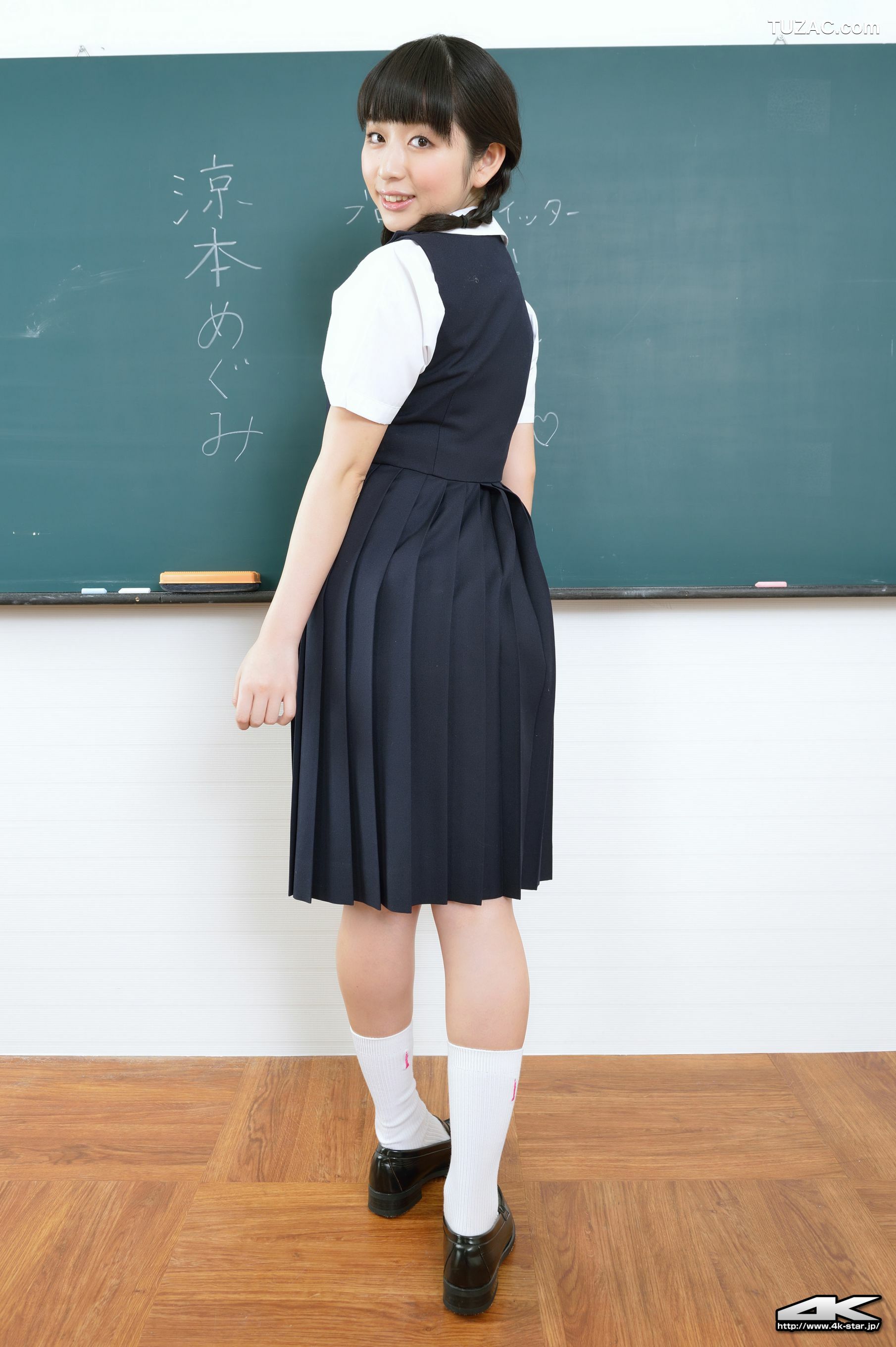 4K-STAR_ NO.00268 涼本めぐみ/凉本惠 SchoolGirl JK制服 写真集[100P]