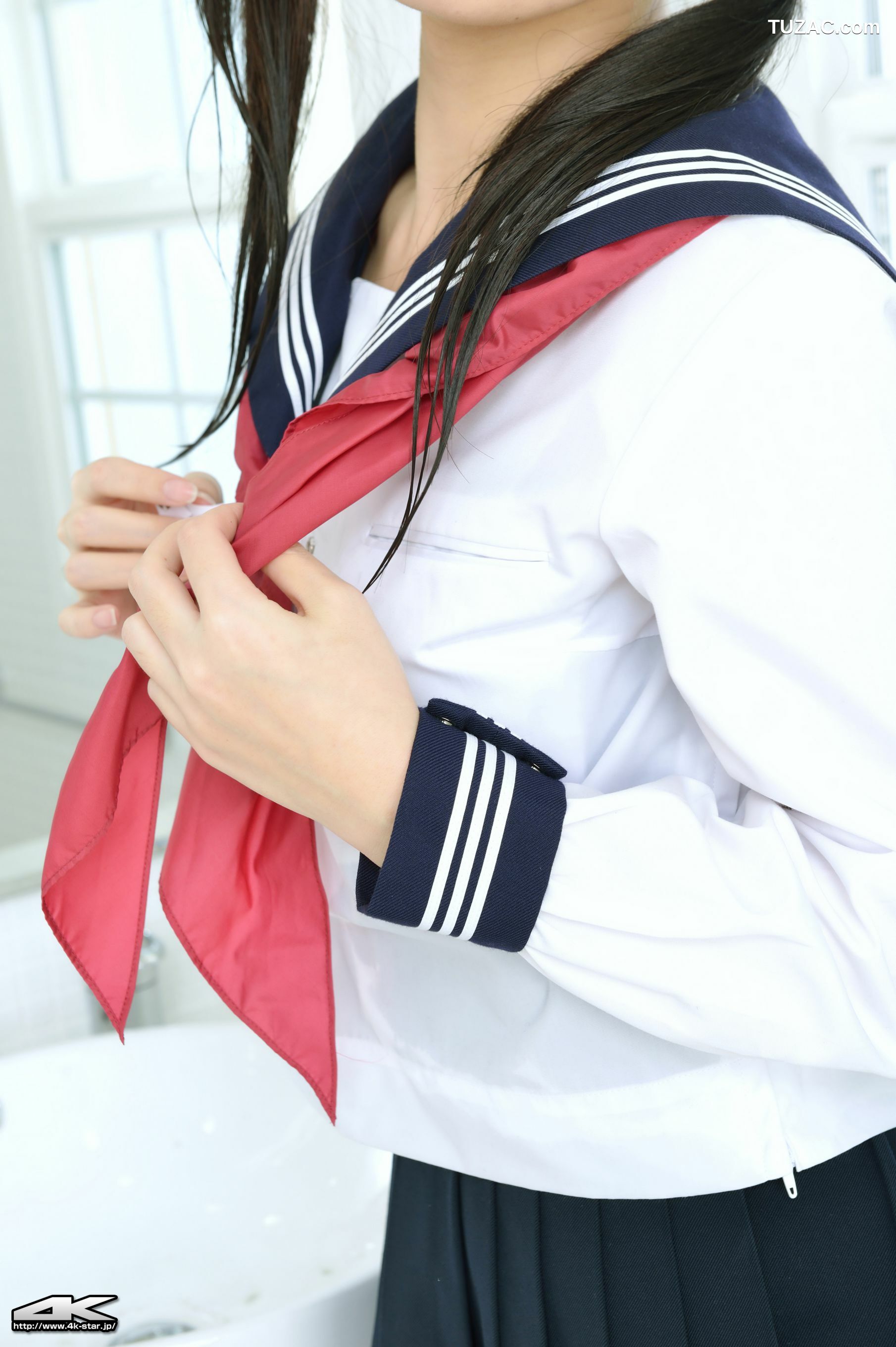 4K-STAR_ NO.00271 松下美保 「セーラー服」JK制服 写真集[95P]