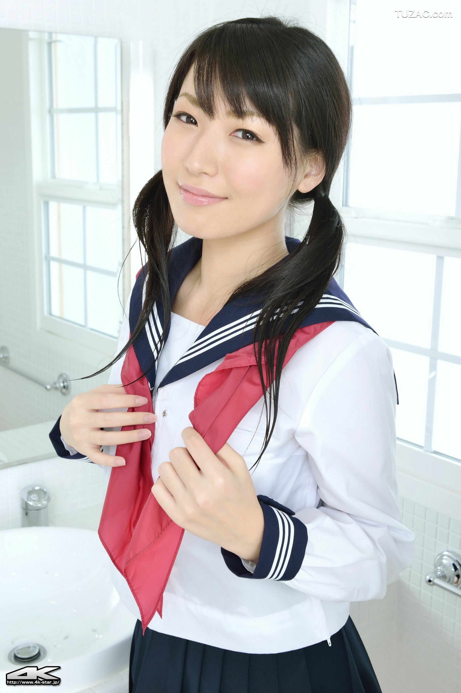 4K-STAR_ NO.00271 松下美保 「セーラー服」JK制服 写真集[95P]