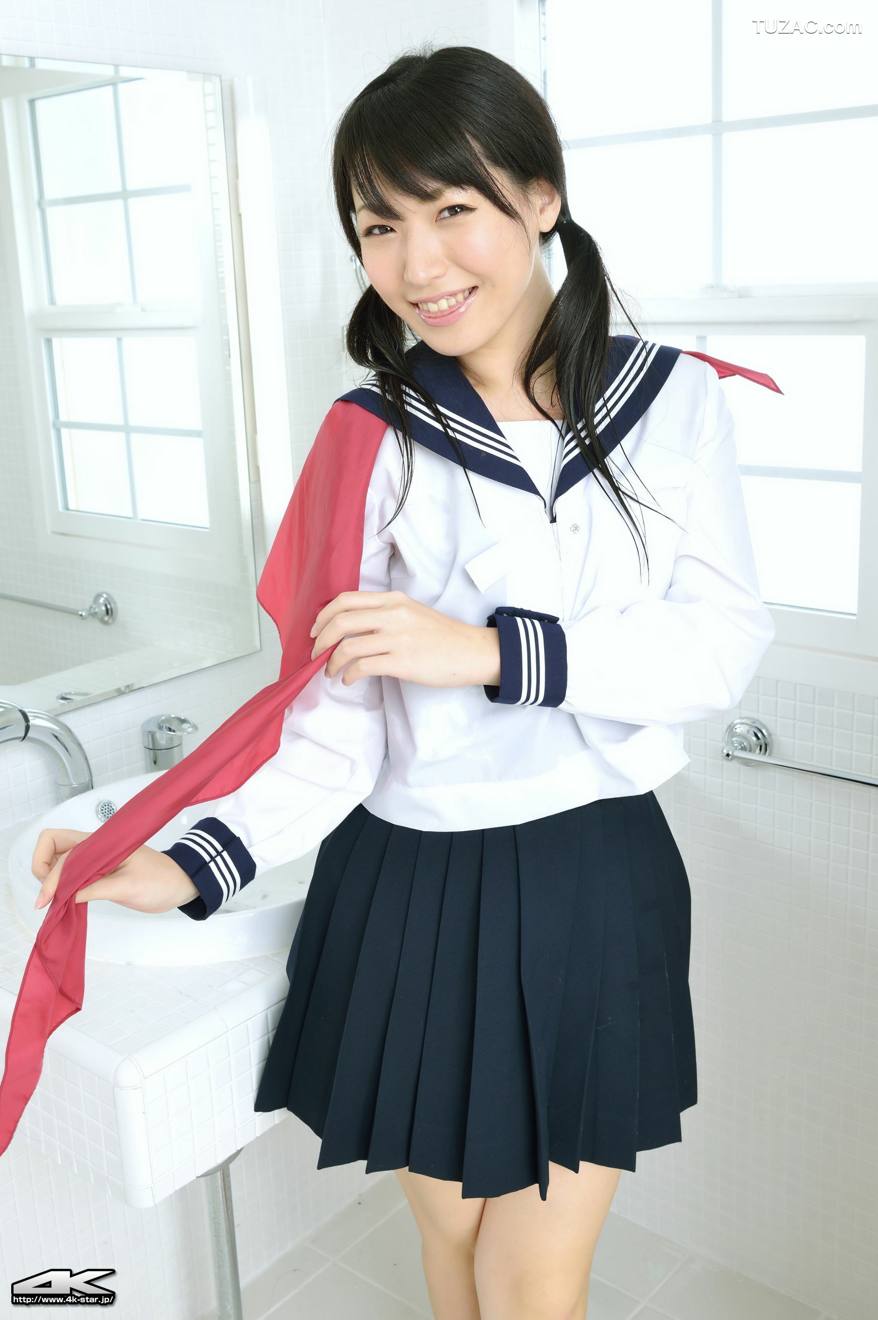 4K-STAR_ NO.00271 松下美保 「セーラー服」JK制服 写真集[95P]
