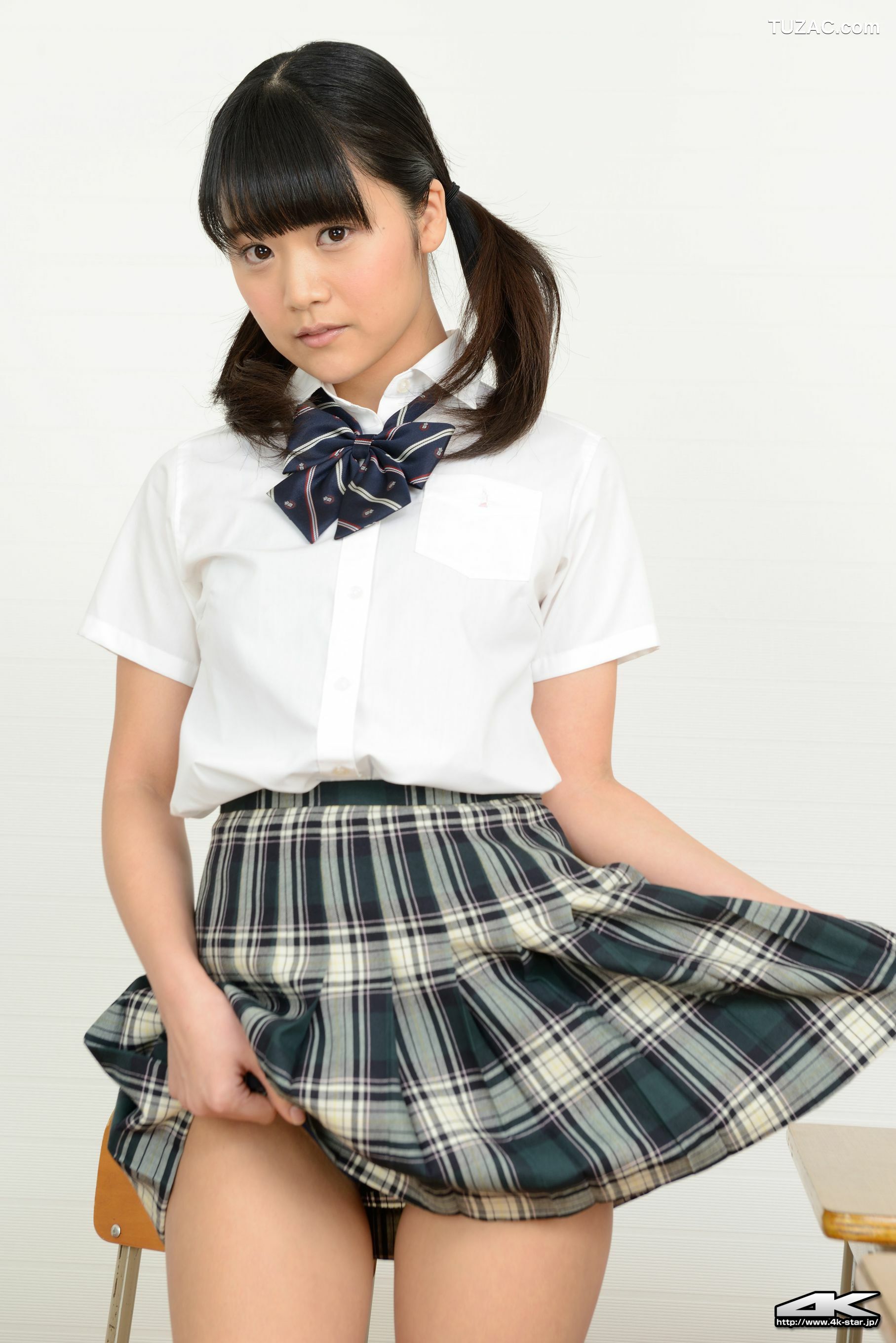 4K-STAR_ NO.00288 あがりえひかり School Girl JK制服 写真集[100P]