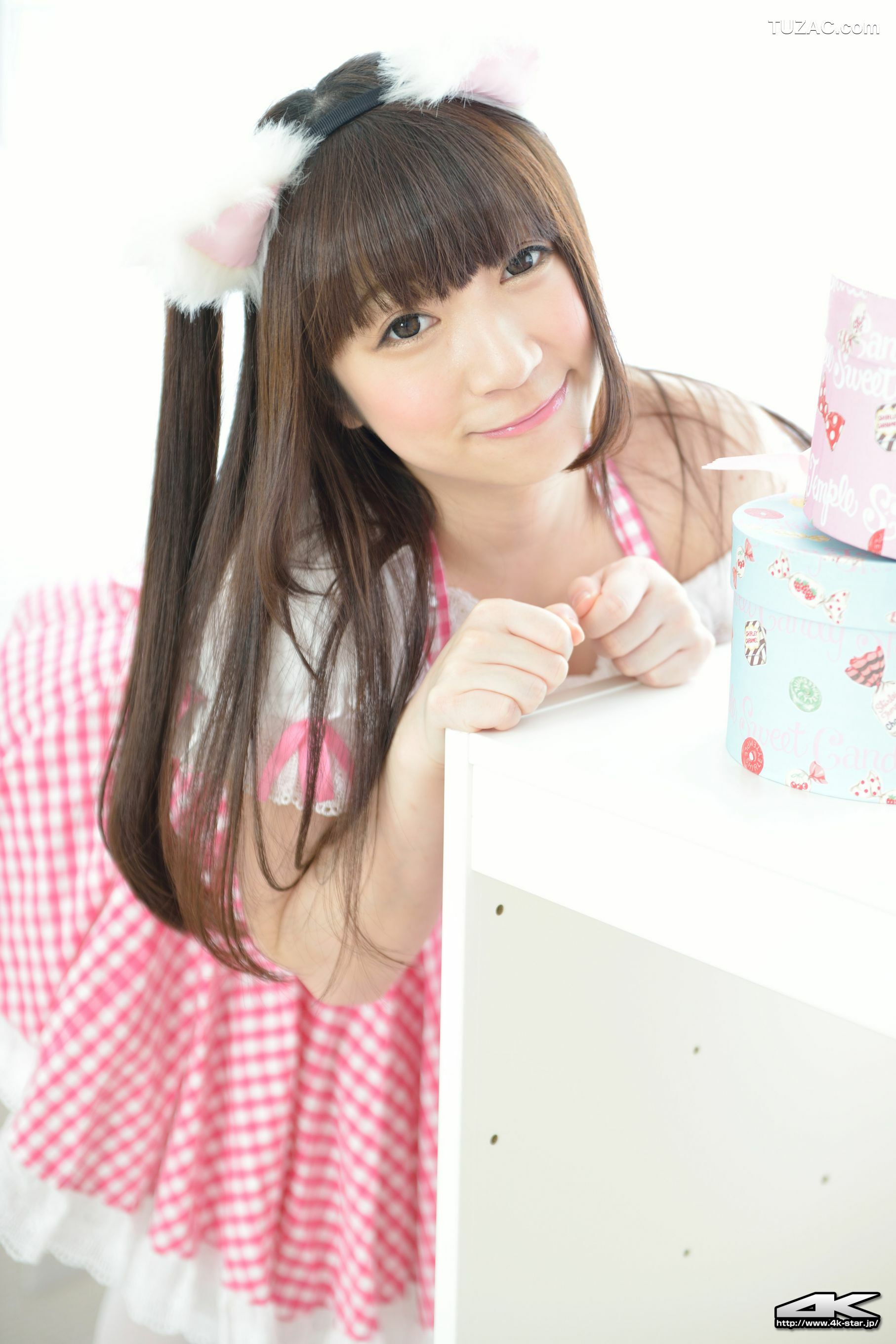 4K-STAR_ NO.00290 月城右紗 Maid Costume 猫耳少女 写真集[50P]
