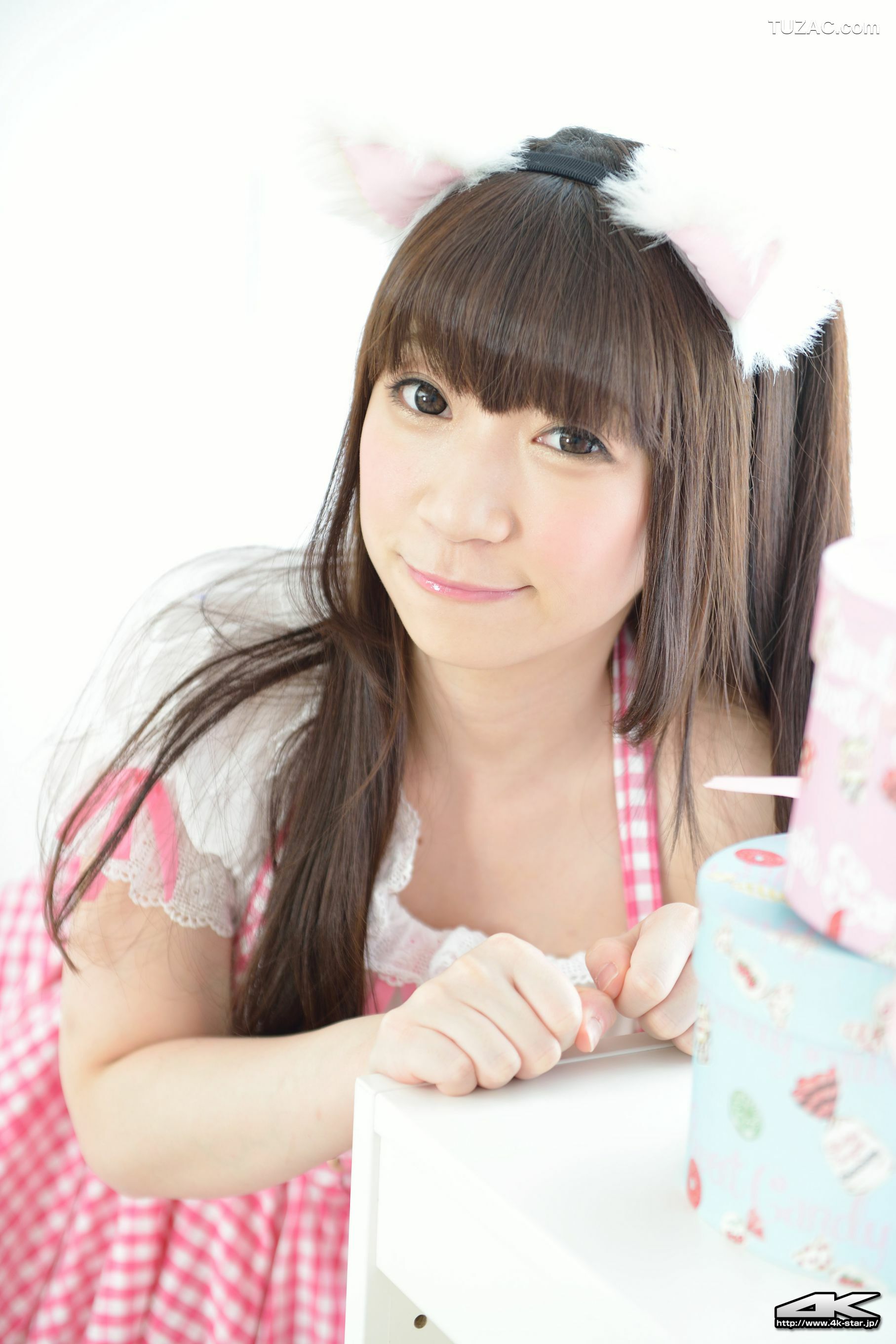 4K-STAR_ NO.00290 月城右紗 Maid Costume 猫耳少女 写真集[50P]