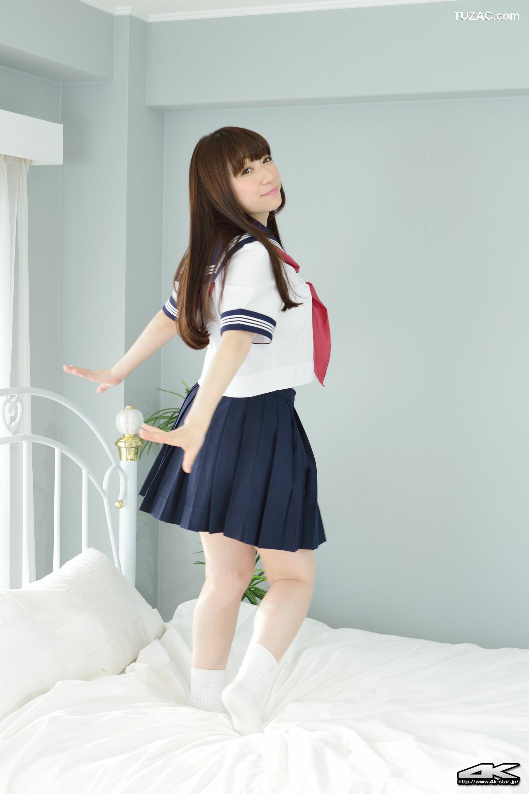 4K-STAR_ NO.00292 月城右紗 School Girl JK制服 写真集[84P]