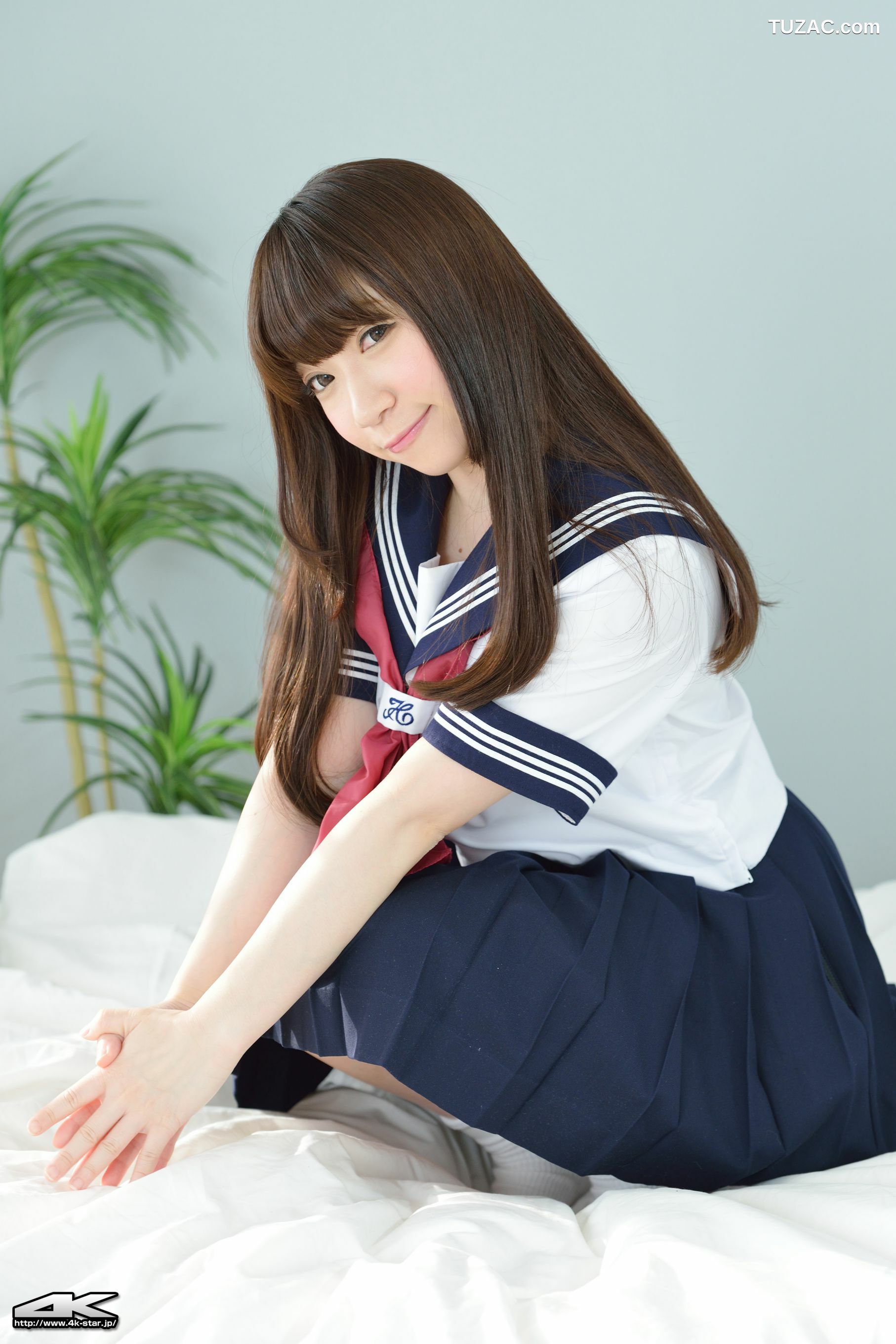 4K-STAR_ NO.00292 月城右紗 School Girl JK制服 写真集[84P]