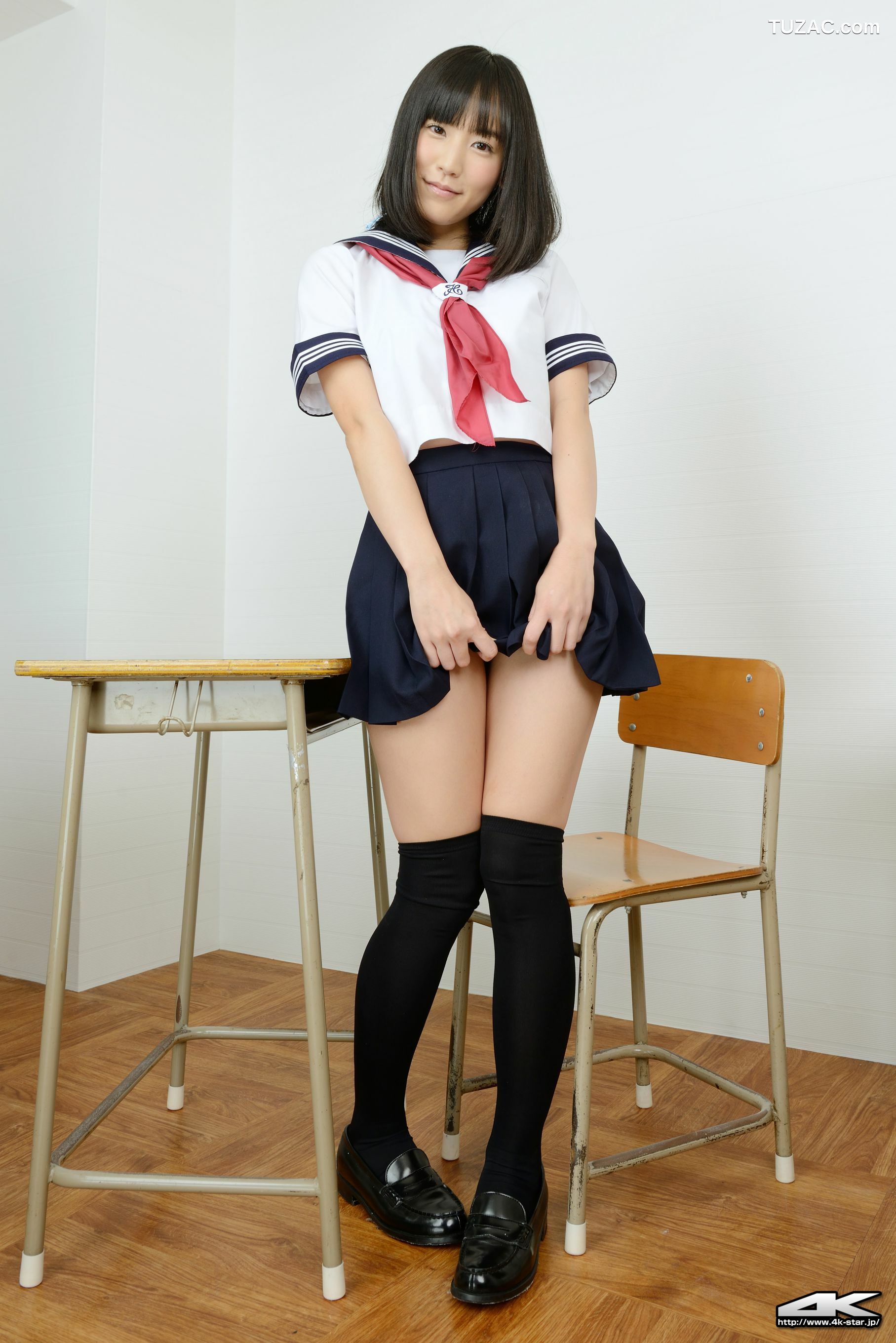 4K-STAR_ NO.00306 浜田由梨 School Girl JK制服 写真集[80P]