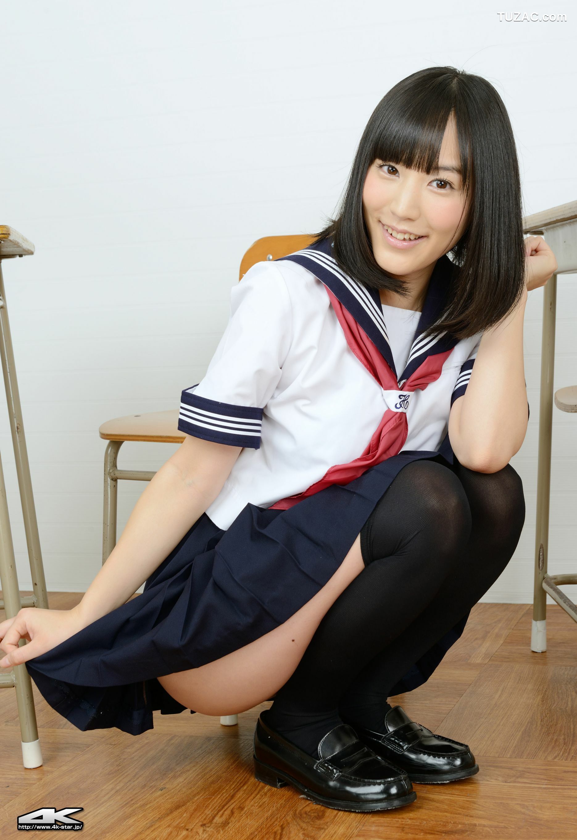 4K-STAR_ NO.00306 浜田由梨 School Girl JK制服 写真集[80P]