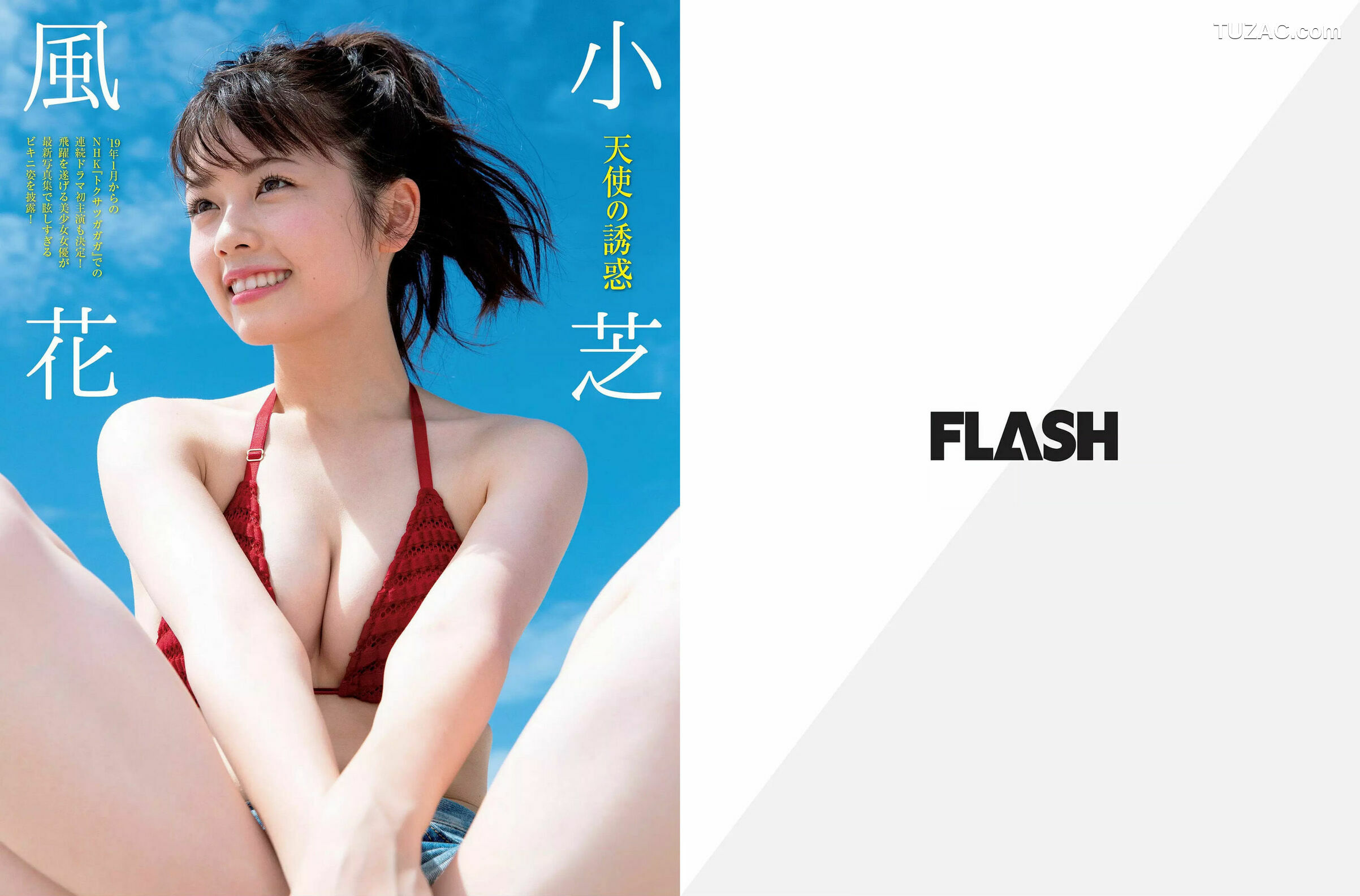 FLASH杂志写真_ 筧美和子 小芝風花 中丸シオン 2019.01.01 写真杂志[22P]