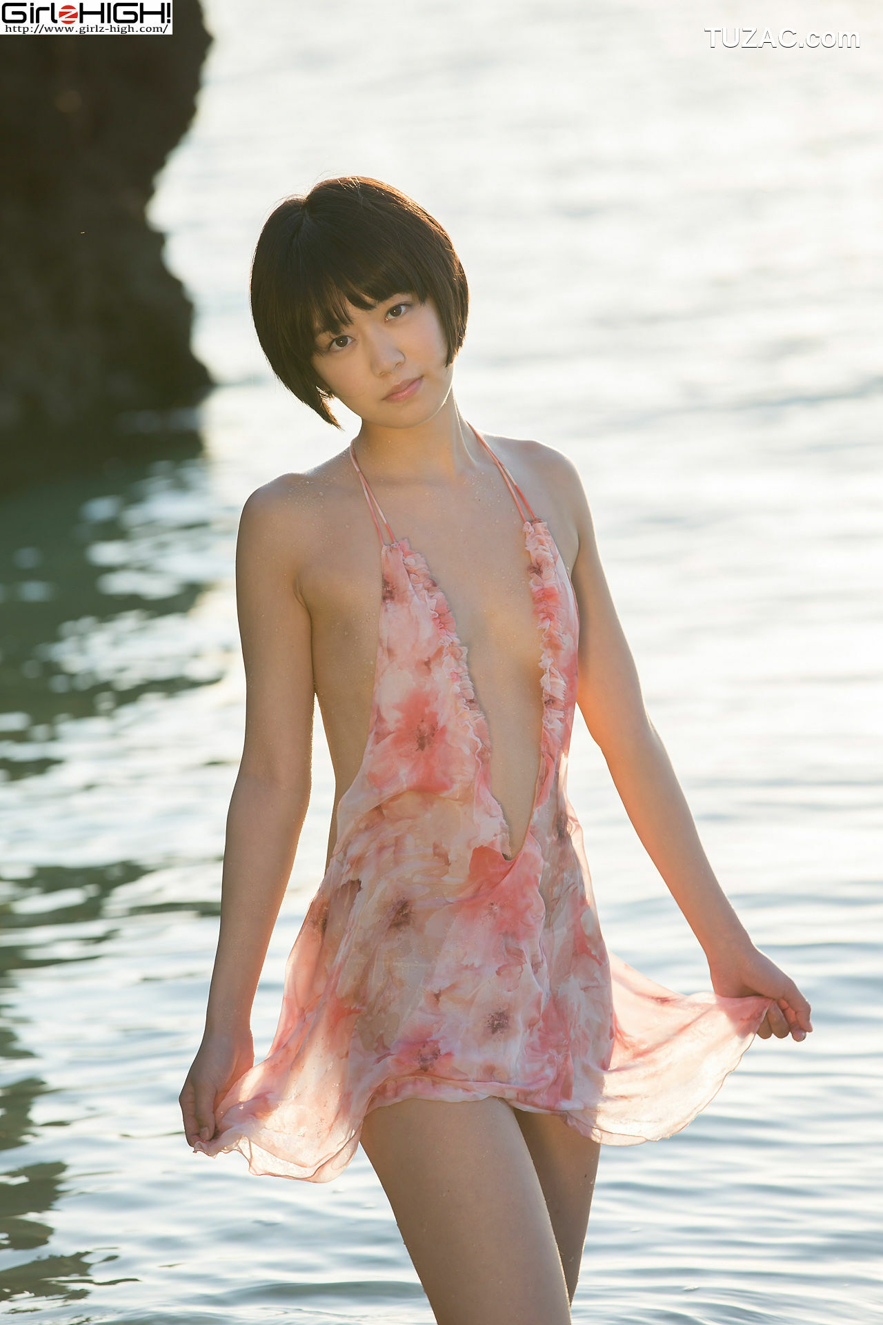 Girlz-High_ Koharu Nishino 西野小春 - 海边镂空少女 - bkoh_004_003 写真集[40P]